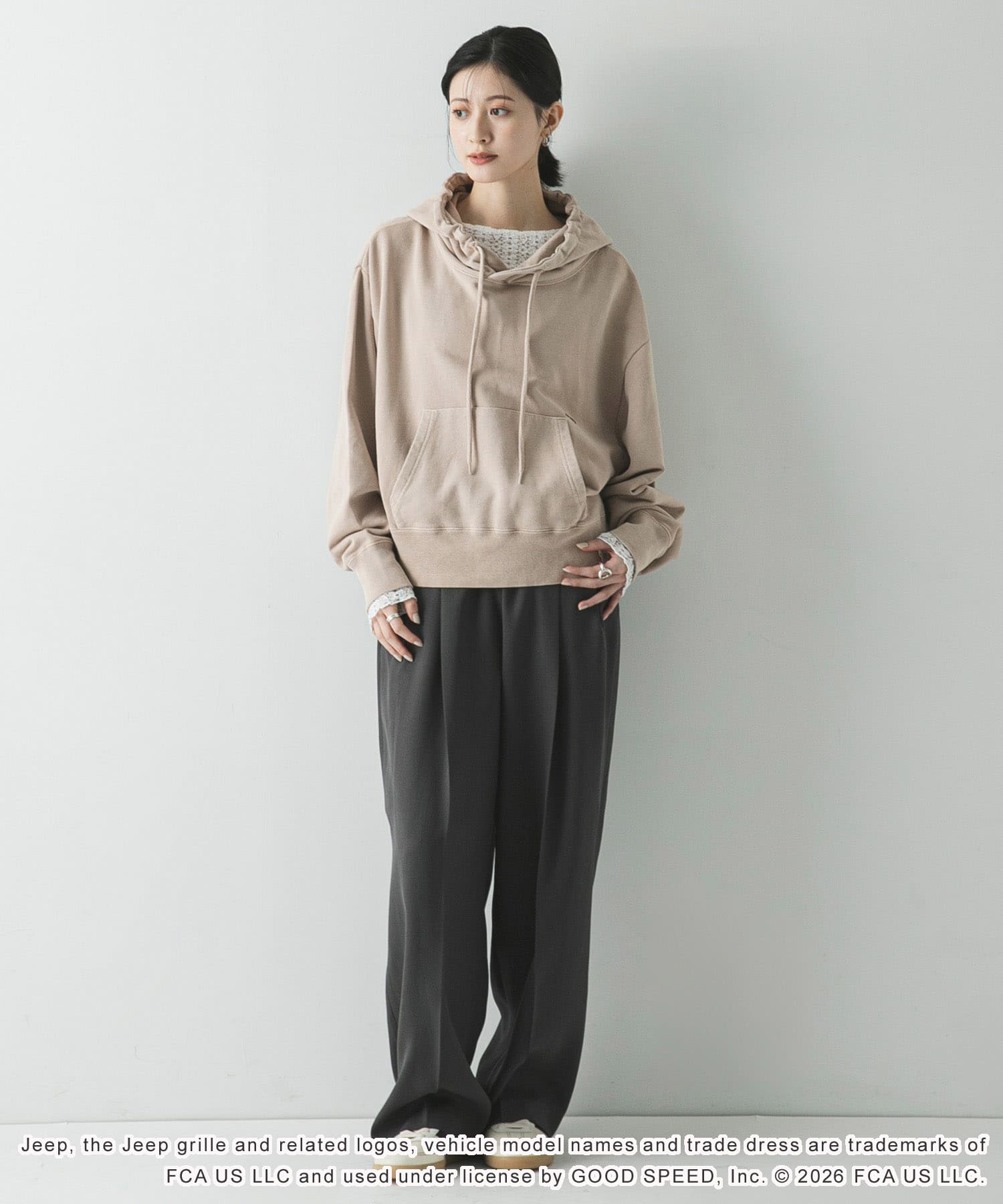 身長：166cm サイズ：Free
