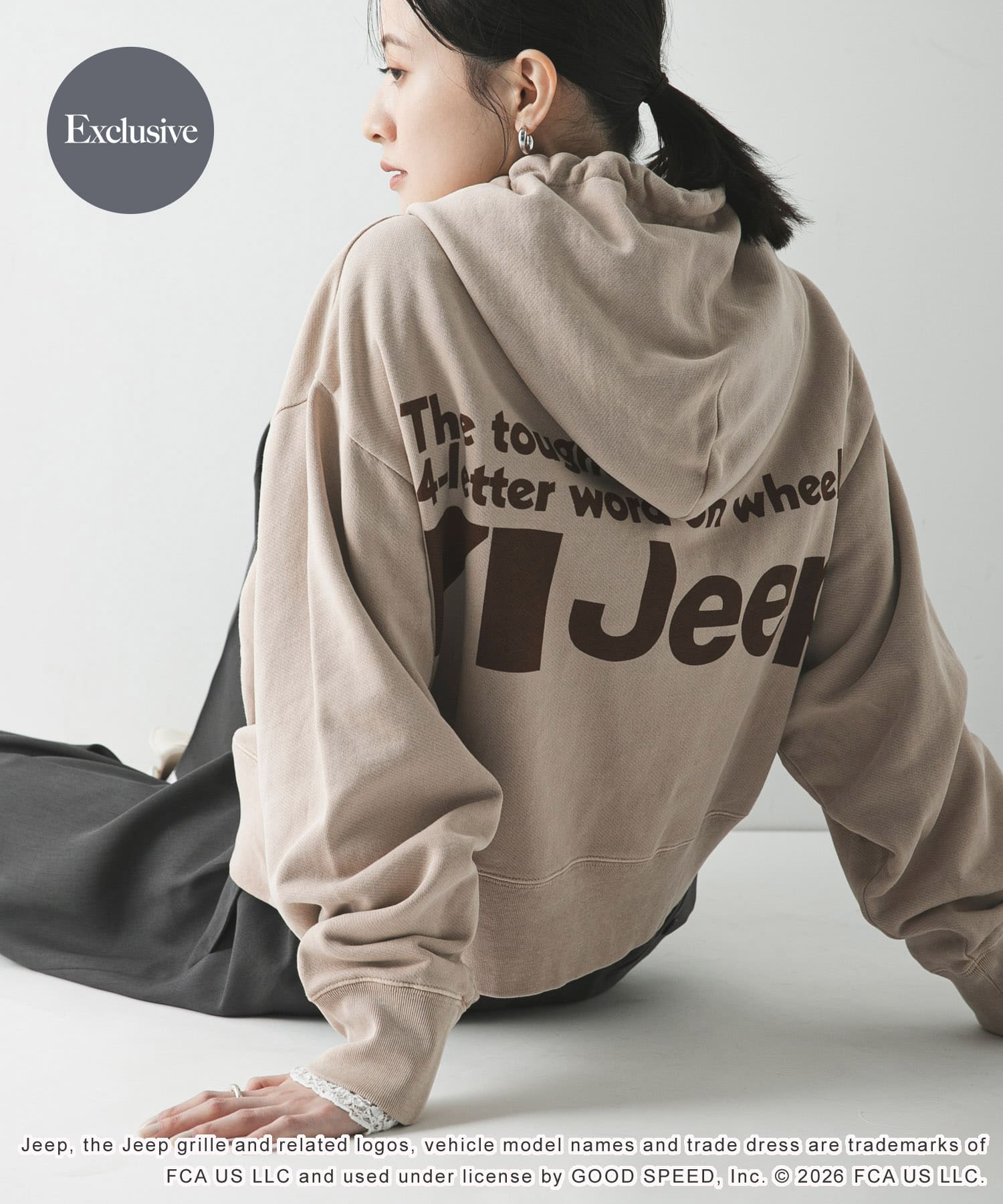 『別注』GOOD ROCK SPEED×URBAN RESEARCH　ジープ HOODIE