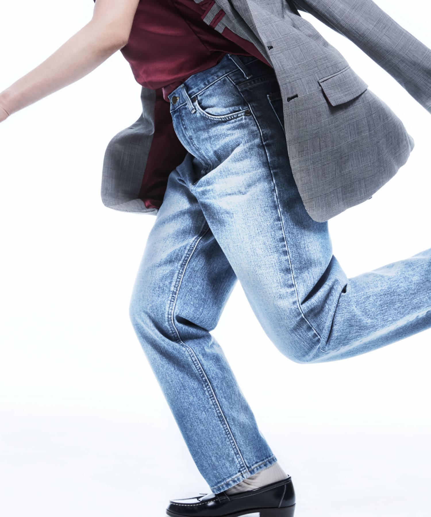 『別注』Lee101×URBAN RESEARCH　TAPERED JEANS USED XS