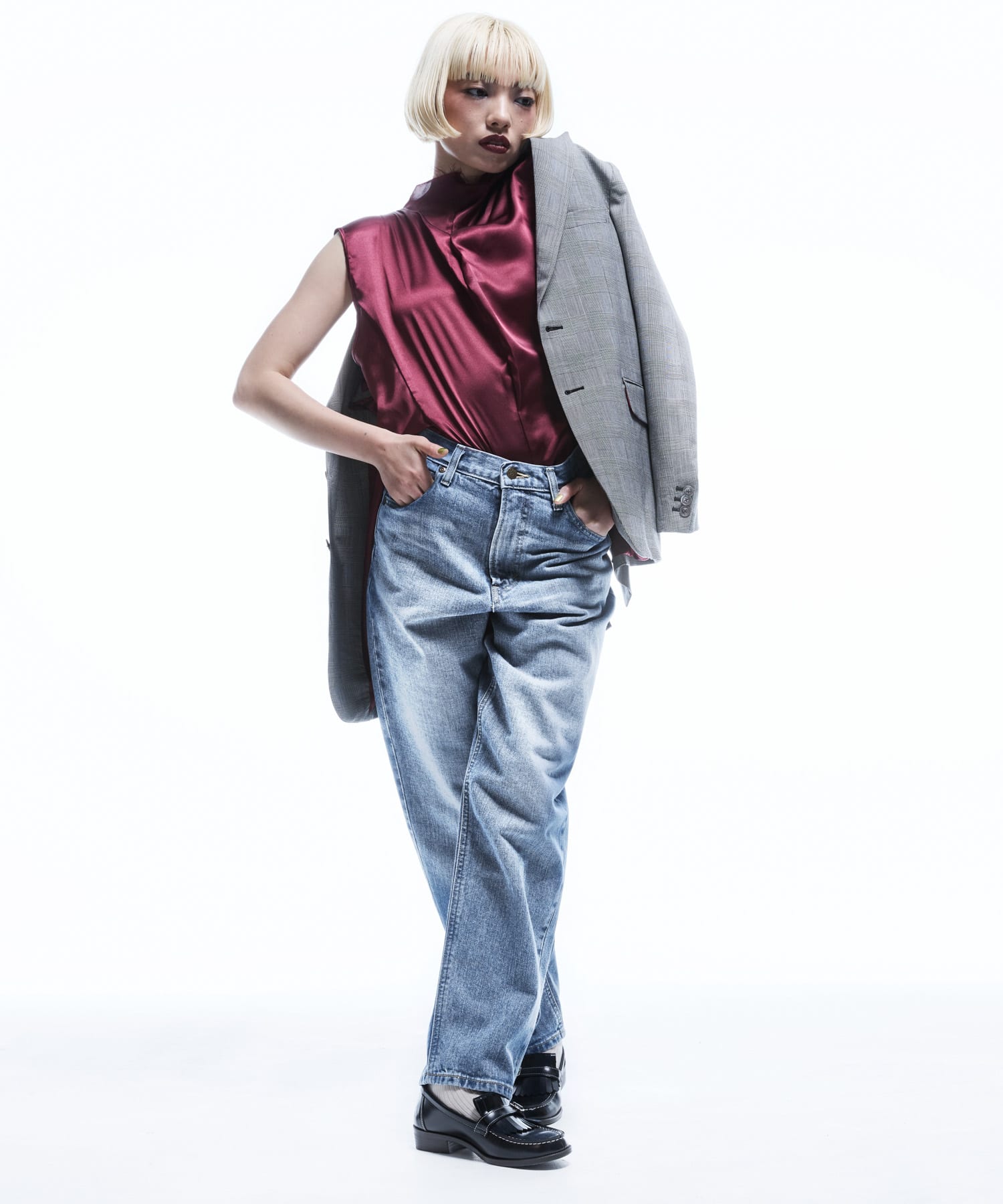 『別注』Lee101×URBAN RESEARCH　TAPERED JEANS USED S