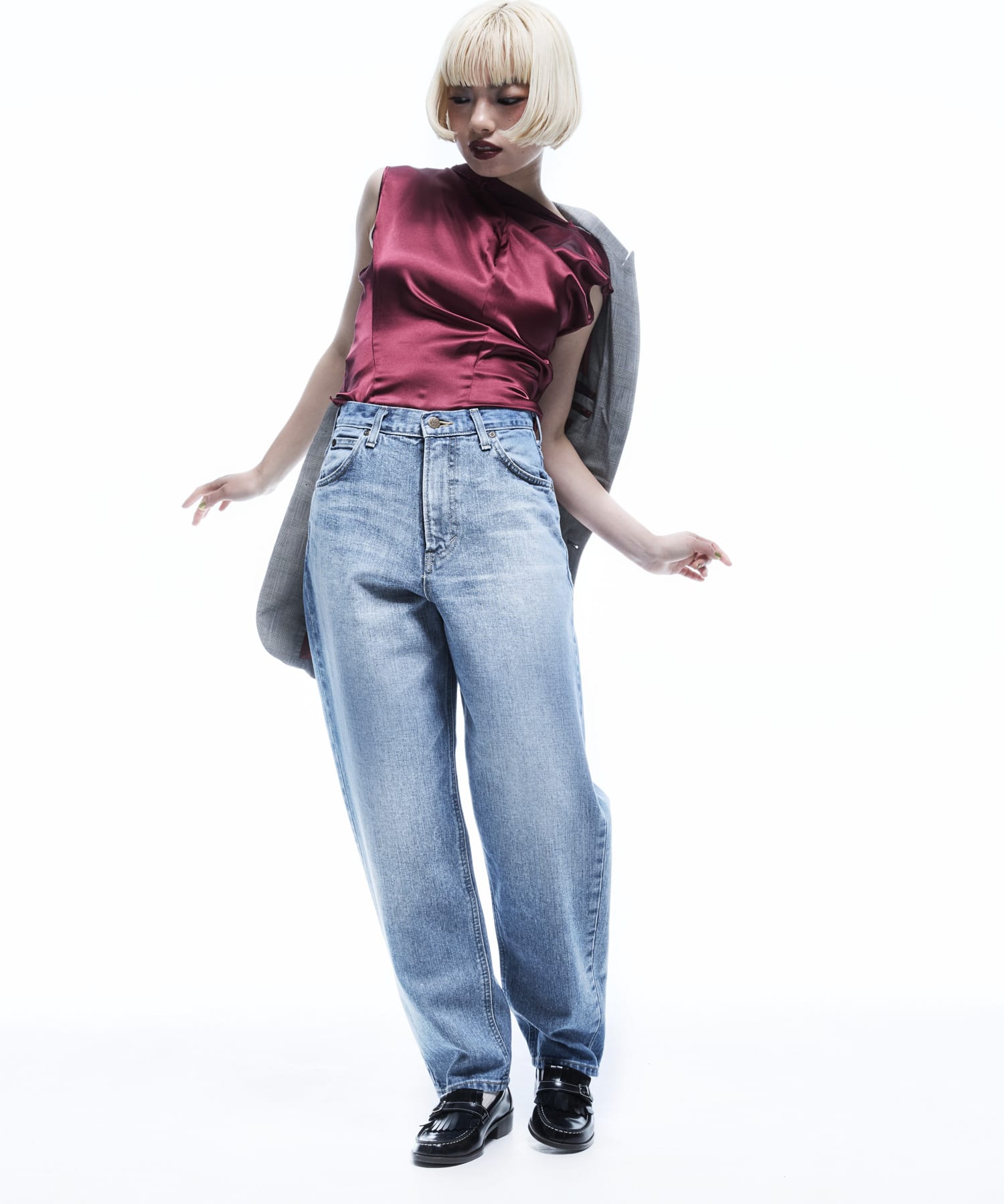 『別注』Lee101×URBAN RESEARCH　TAPERED JEANS USED S