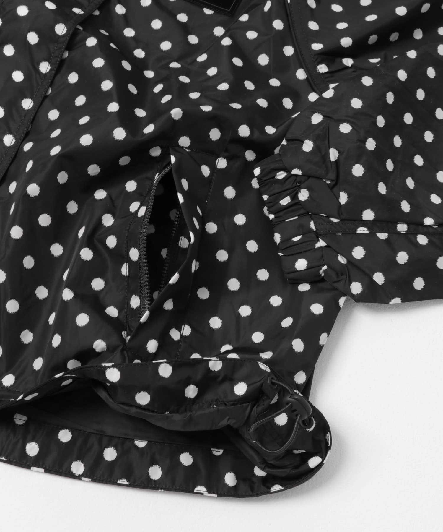 GANNI　FLYWEIGHT NYLON JACKET BLACK S/M