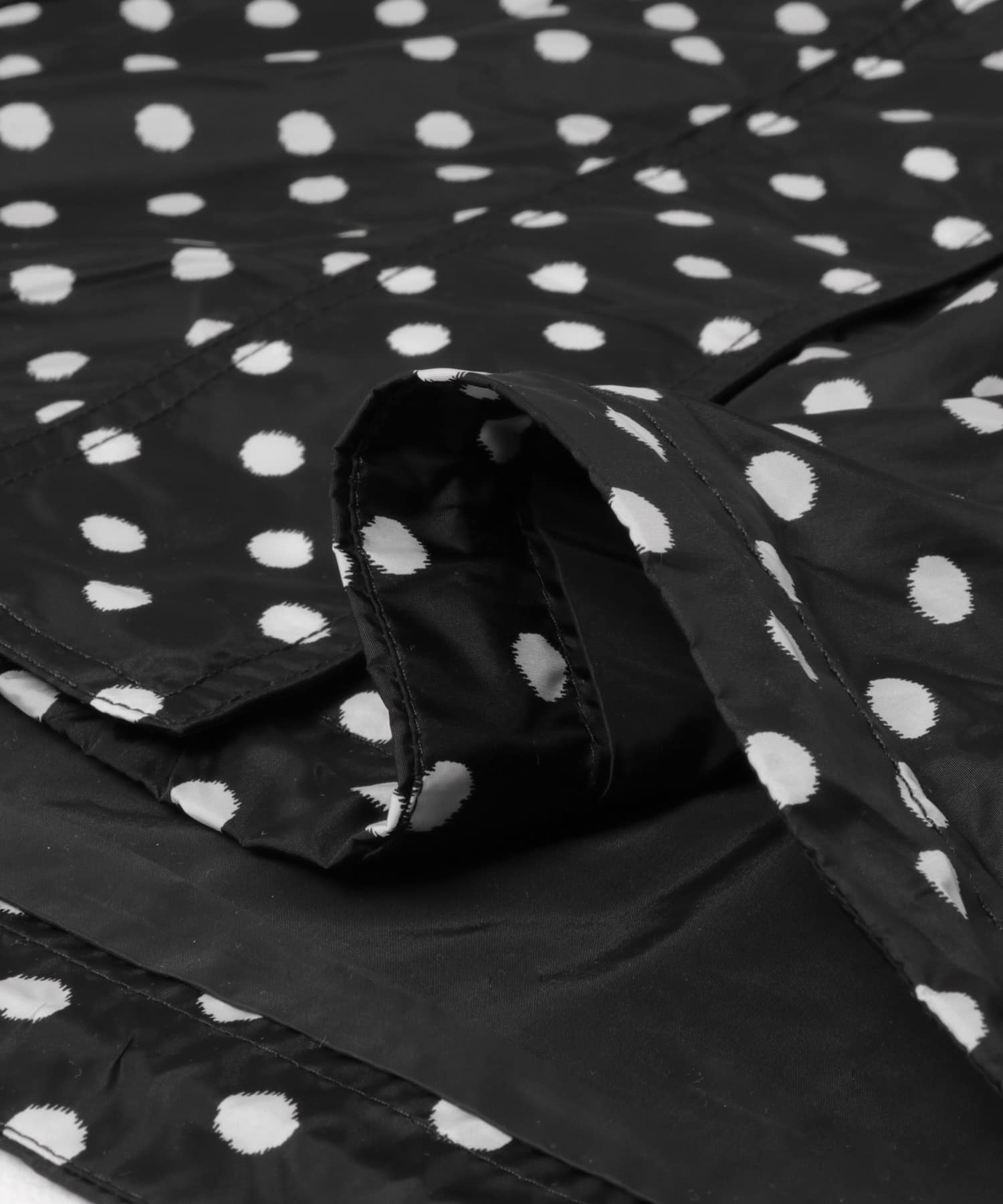 GANNI　FLYWEIGHT NYLON JACKET BLACK S/M