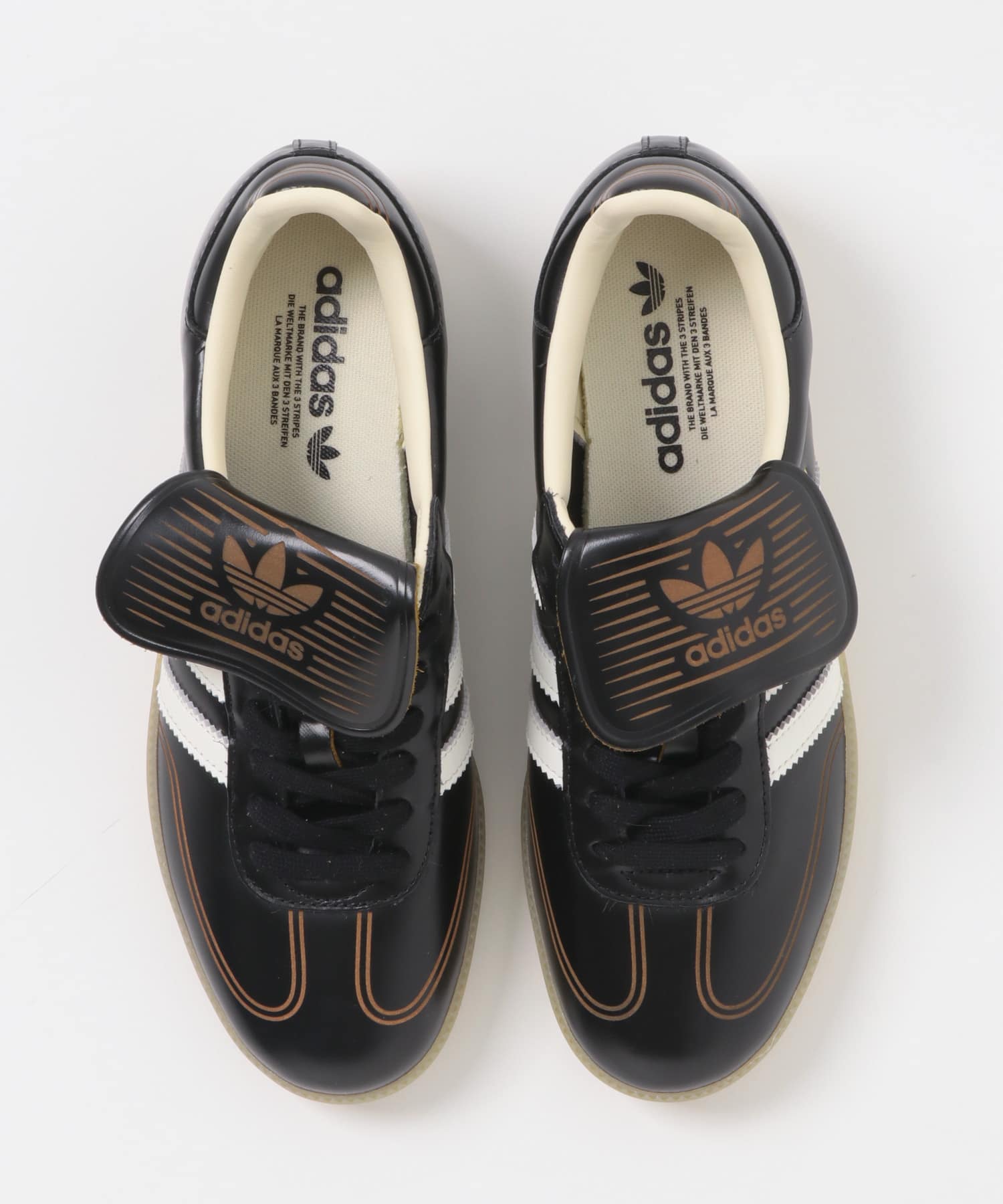adidas　EXCLUSIVE SAMBA LT コアブラック 23
