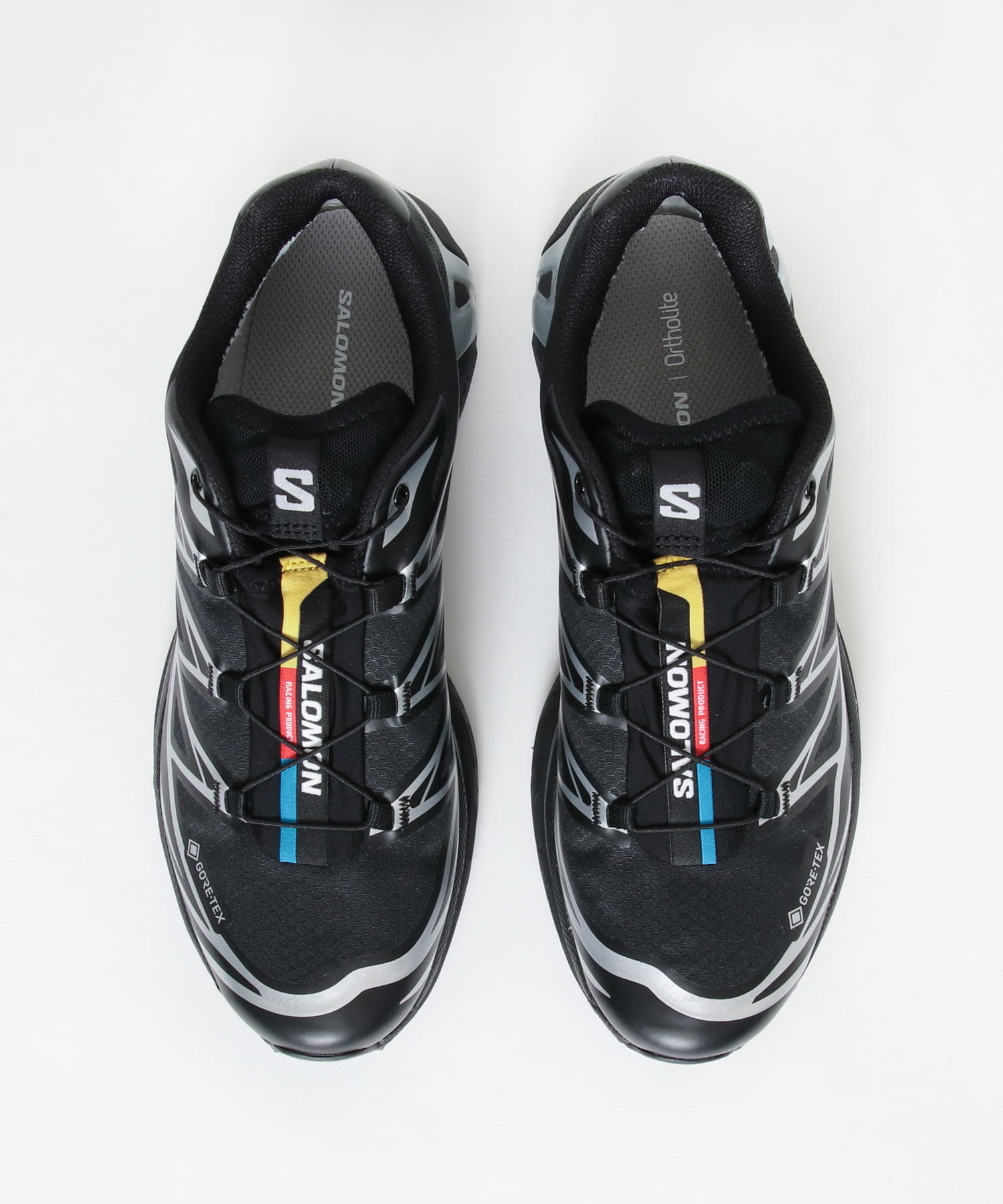 SALOMON　XT-6 GTX BK/BK/F SV 23.5