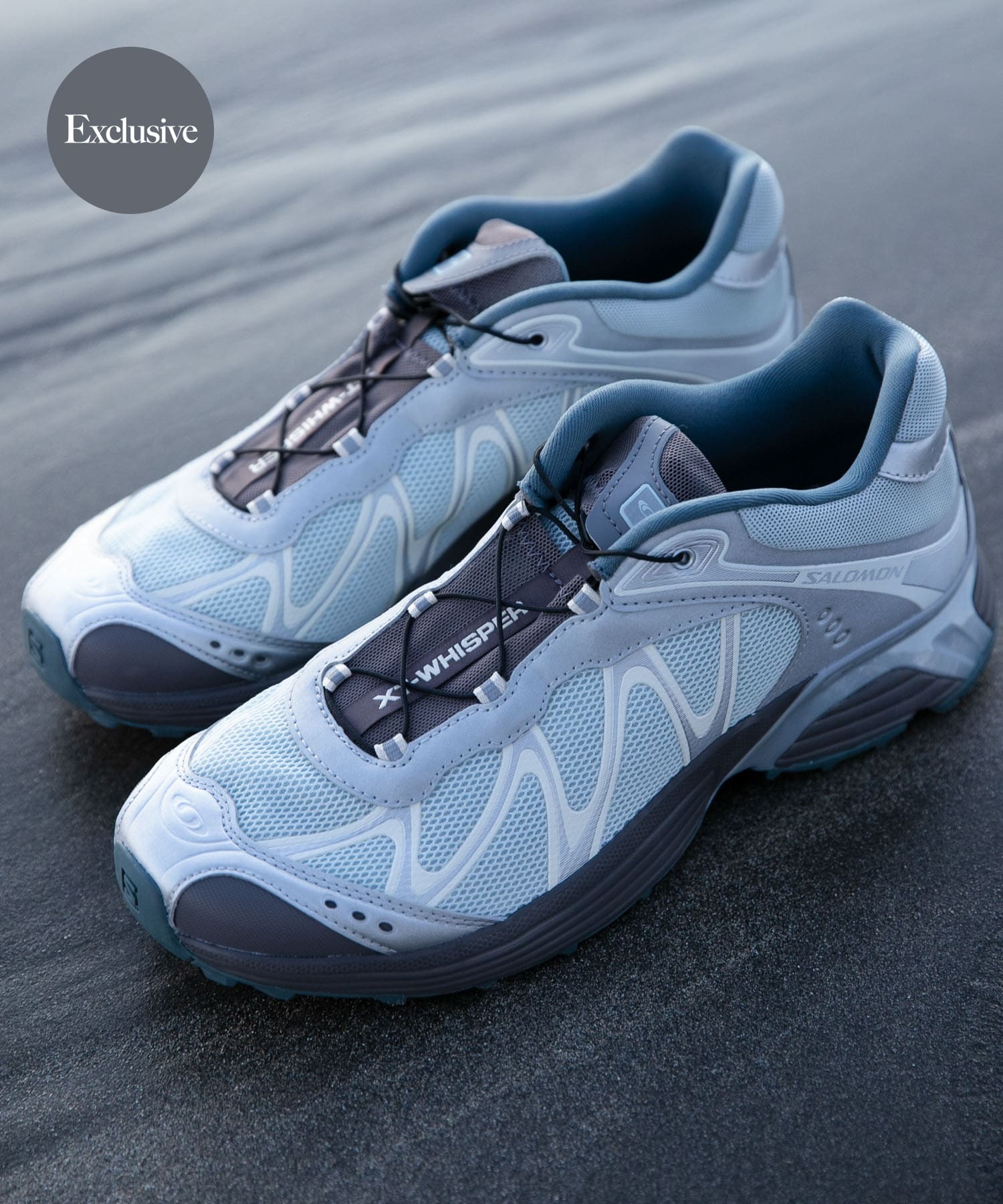 『23-25.5サイズ』SALOMON　EXCLUSIVE XT-WHISPER F/I/D GRAY 23
