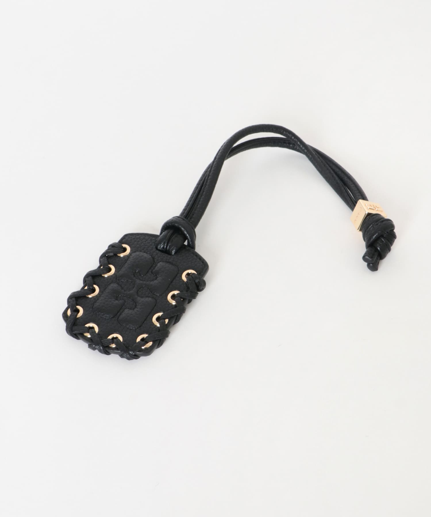 GANNI　HOBO MINI GRAINED BLACK -