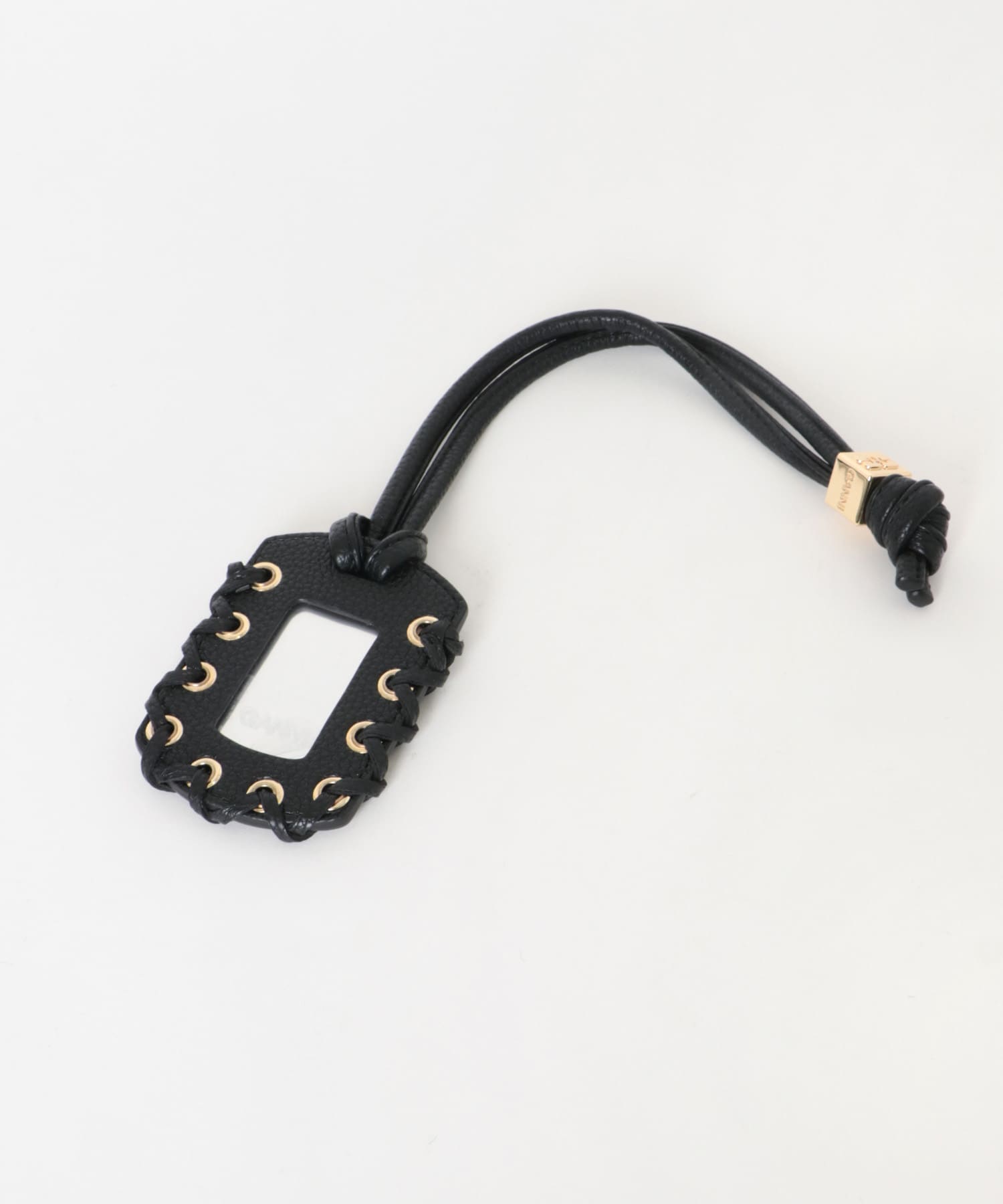 GANNI　HOBO MINI GRAINED BLACK -