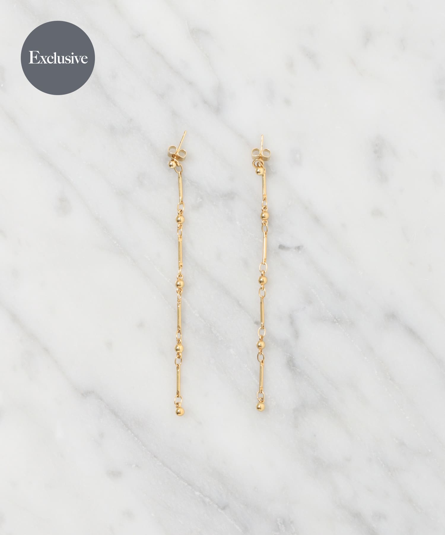 『別注』PHILIPPE AUDIBERT×URBAN RESEARCH　Garnet earring