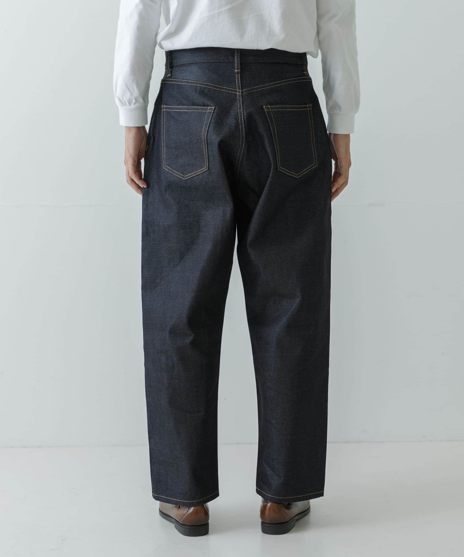 SHIOTA スーピマDENIM PANTSバギー#JAY(28 INDIGO): ボトム｜URBAN