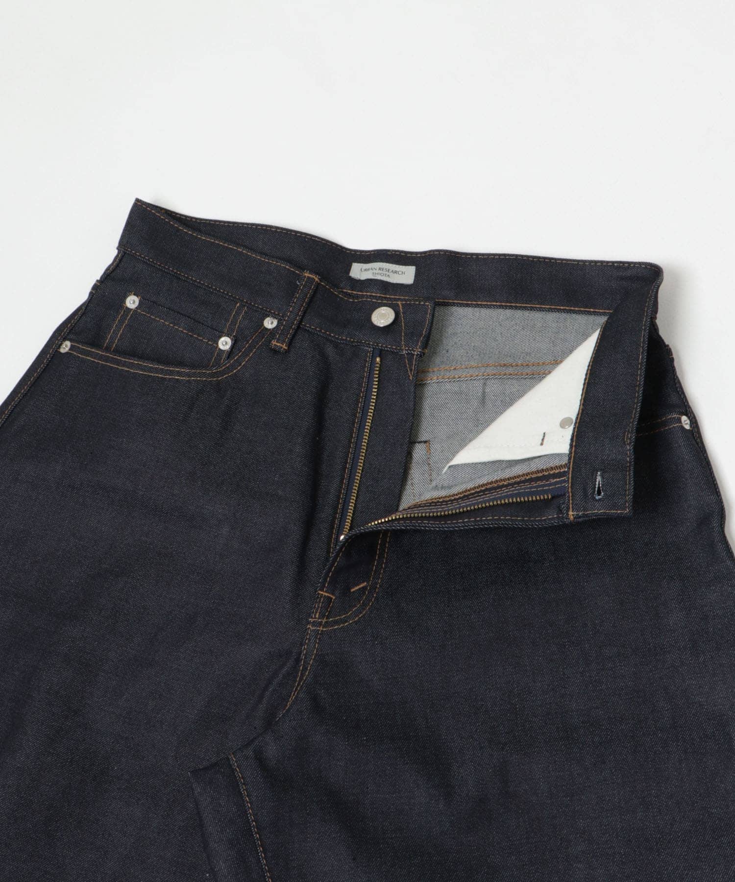 SHIOTA　スーピマDENIM PANTSバギー#JAY INDIGO 28