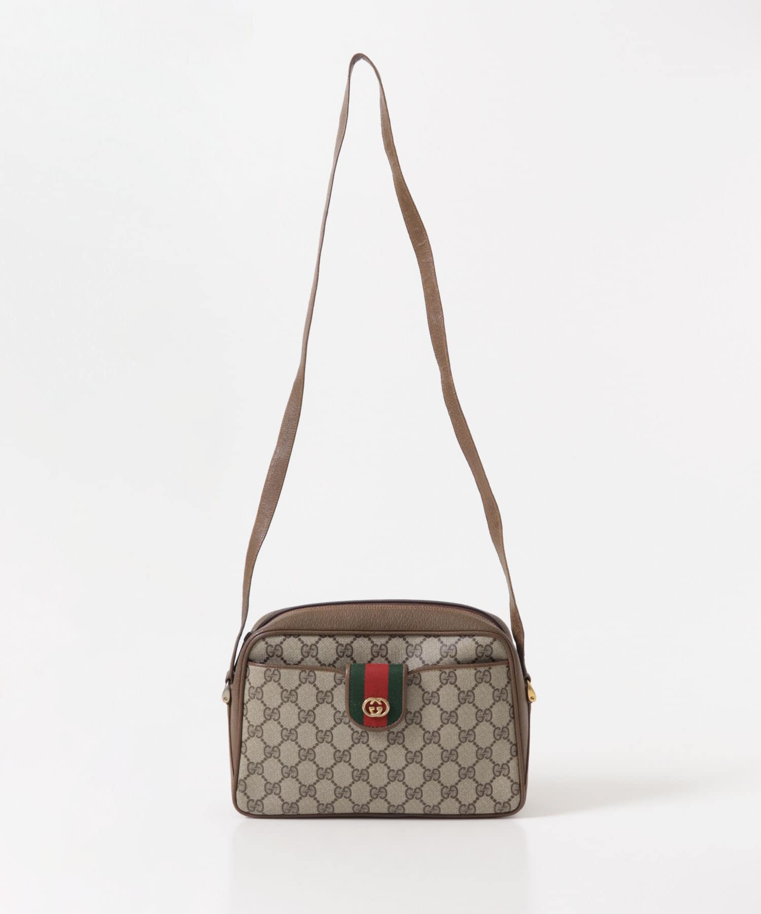 VINTAGE　グッチ70Sシェリーラインショルダー