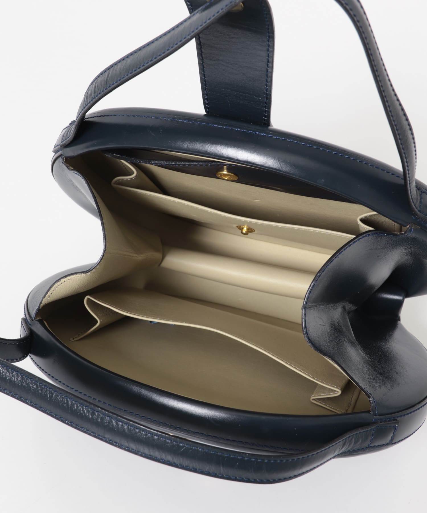 VINTAGE ロエベ90Sカーフラウンドハンドバッグ(- -): バッグ｜URBAN