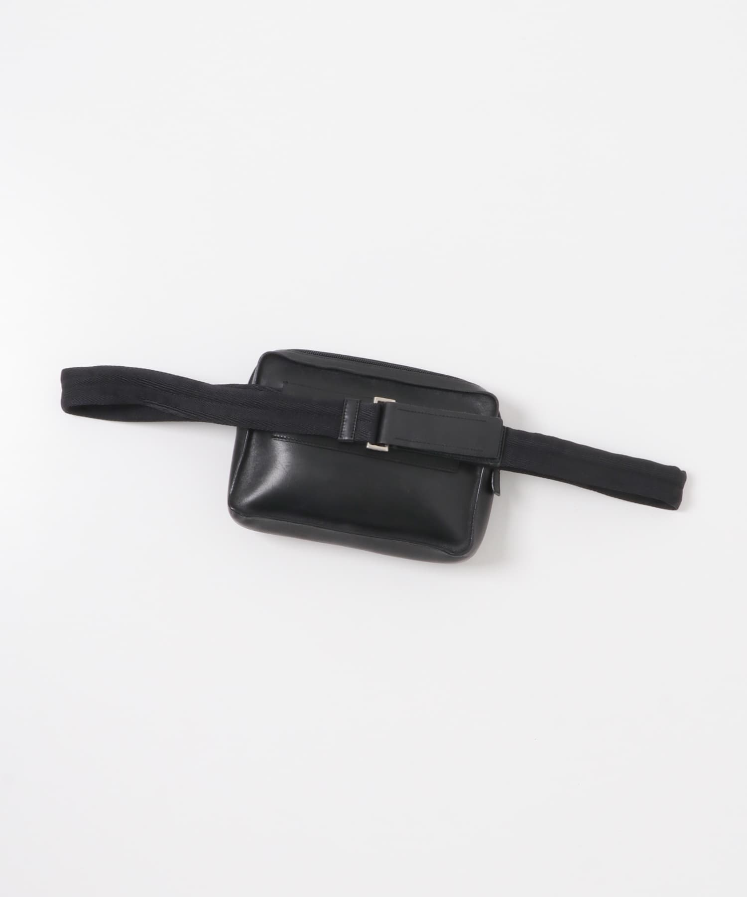  boy レコードバッグ　ショルダーバッグ　90s VINTAGE プラダ90Sボックスカーフレザーバッグ(- -): バッグ｜URBAN