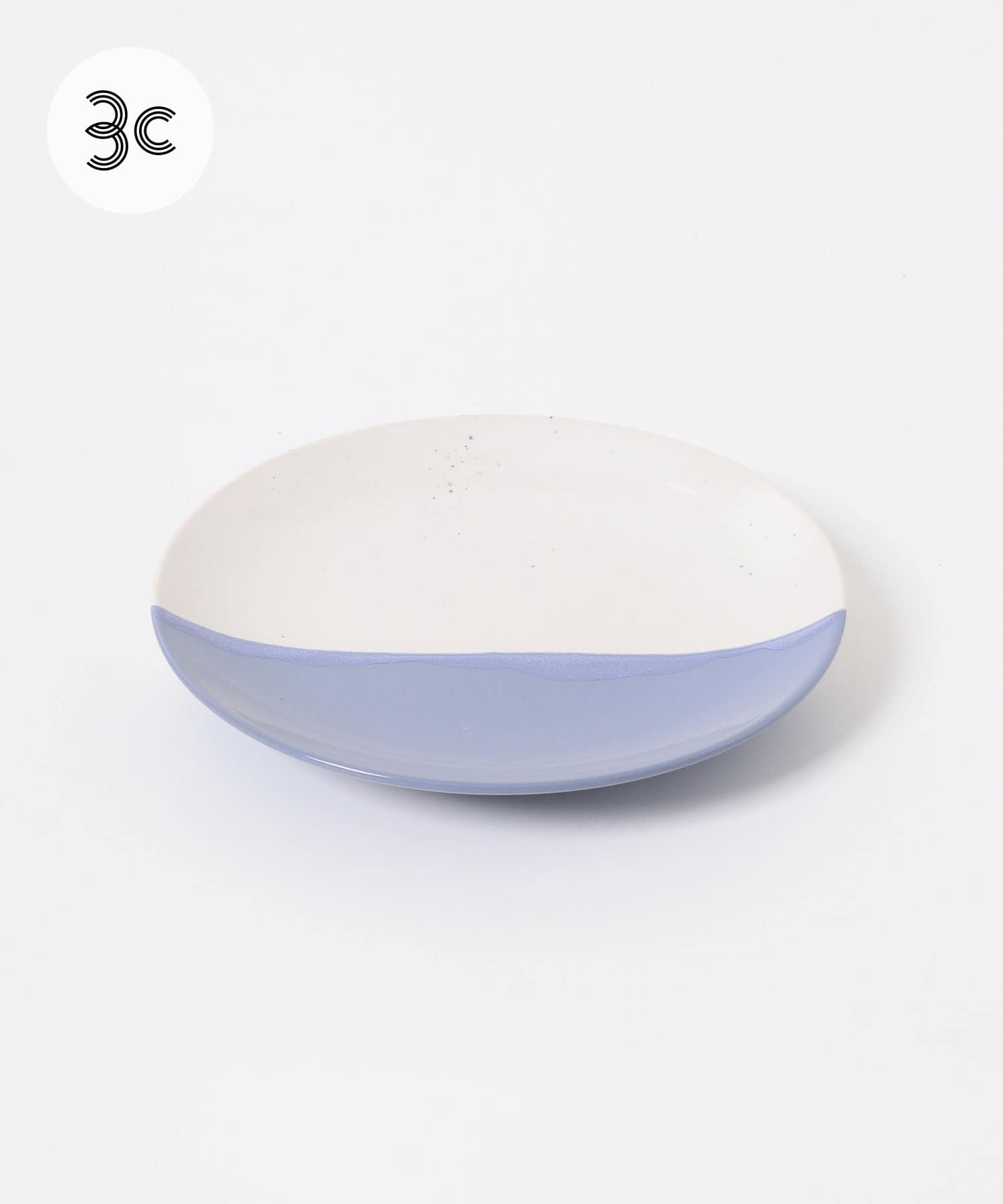 ミドリ陶芸舎　Lプレートツートン