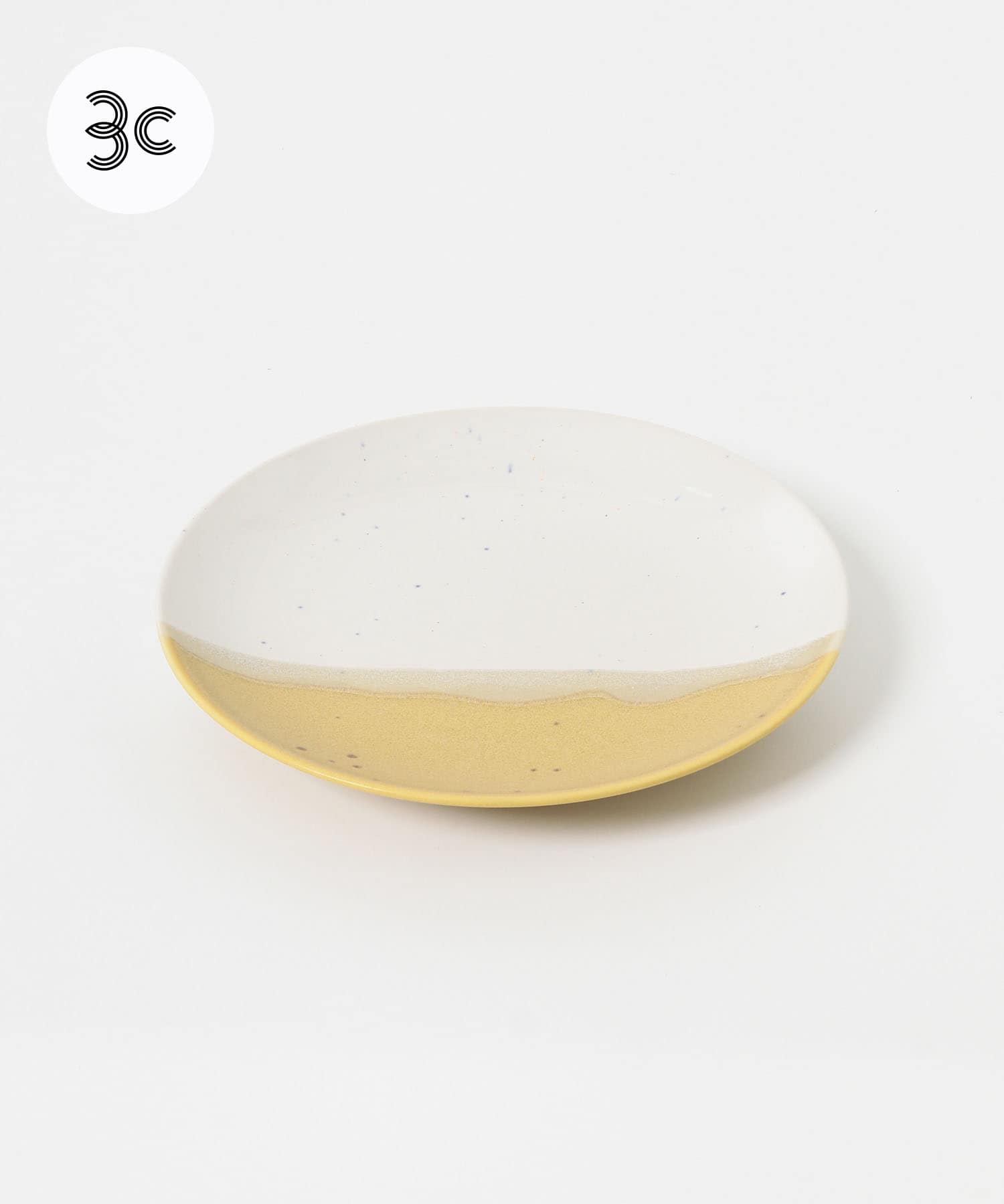 ミドリ陶芸舎　Lプレートツートン