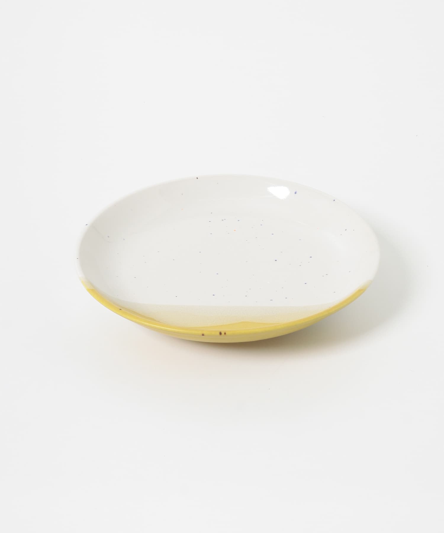 ミドリ陶芸舎　Lプレート深型ツートン