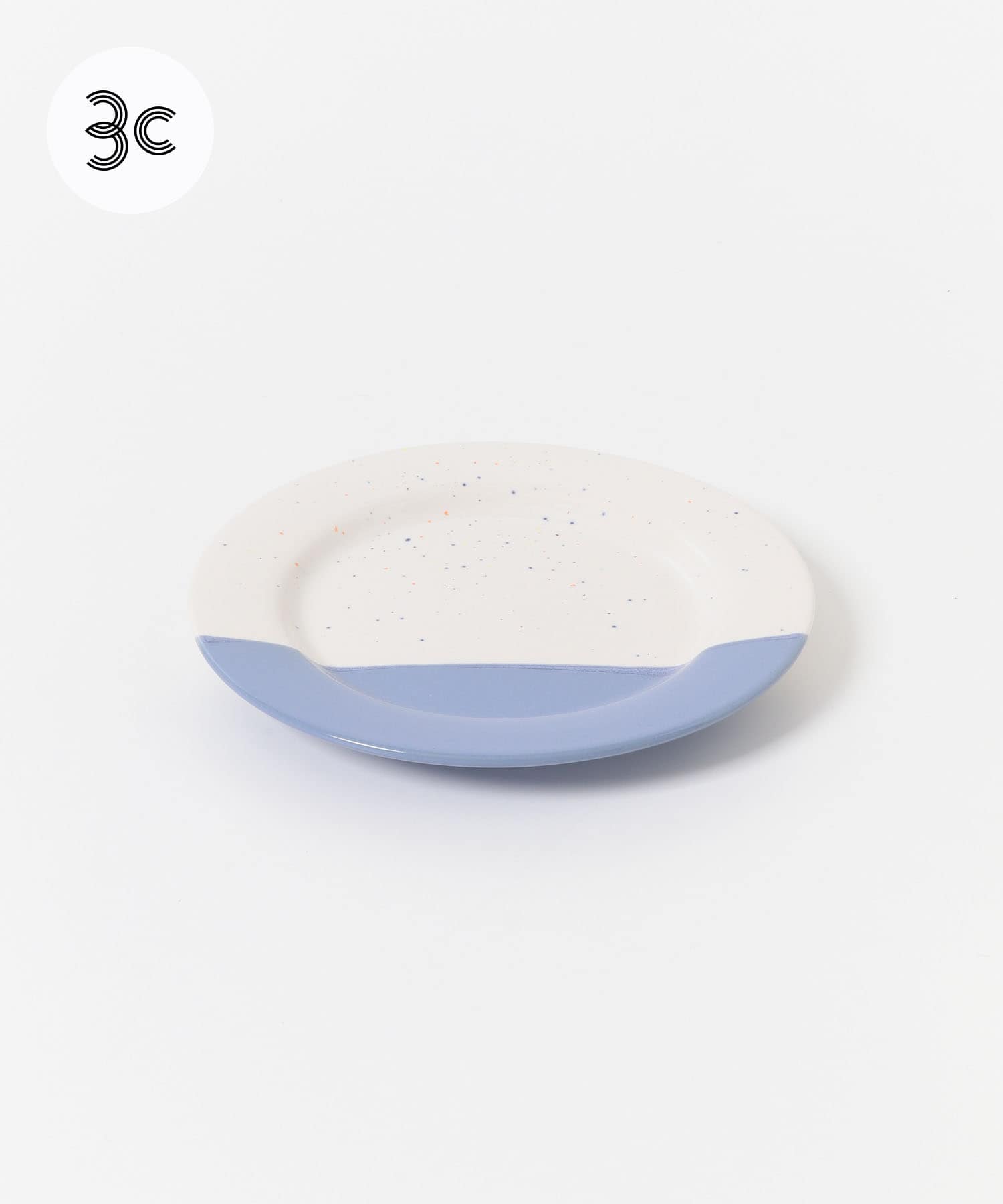 ミドリ陶芸舎　Sプレートツートン