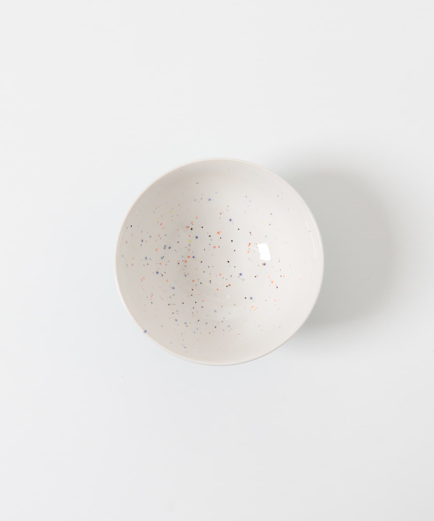 ミドリ陶芸舎　茶碗Sツートン ターコイズ×白 0