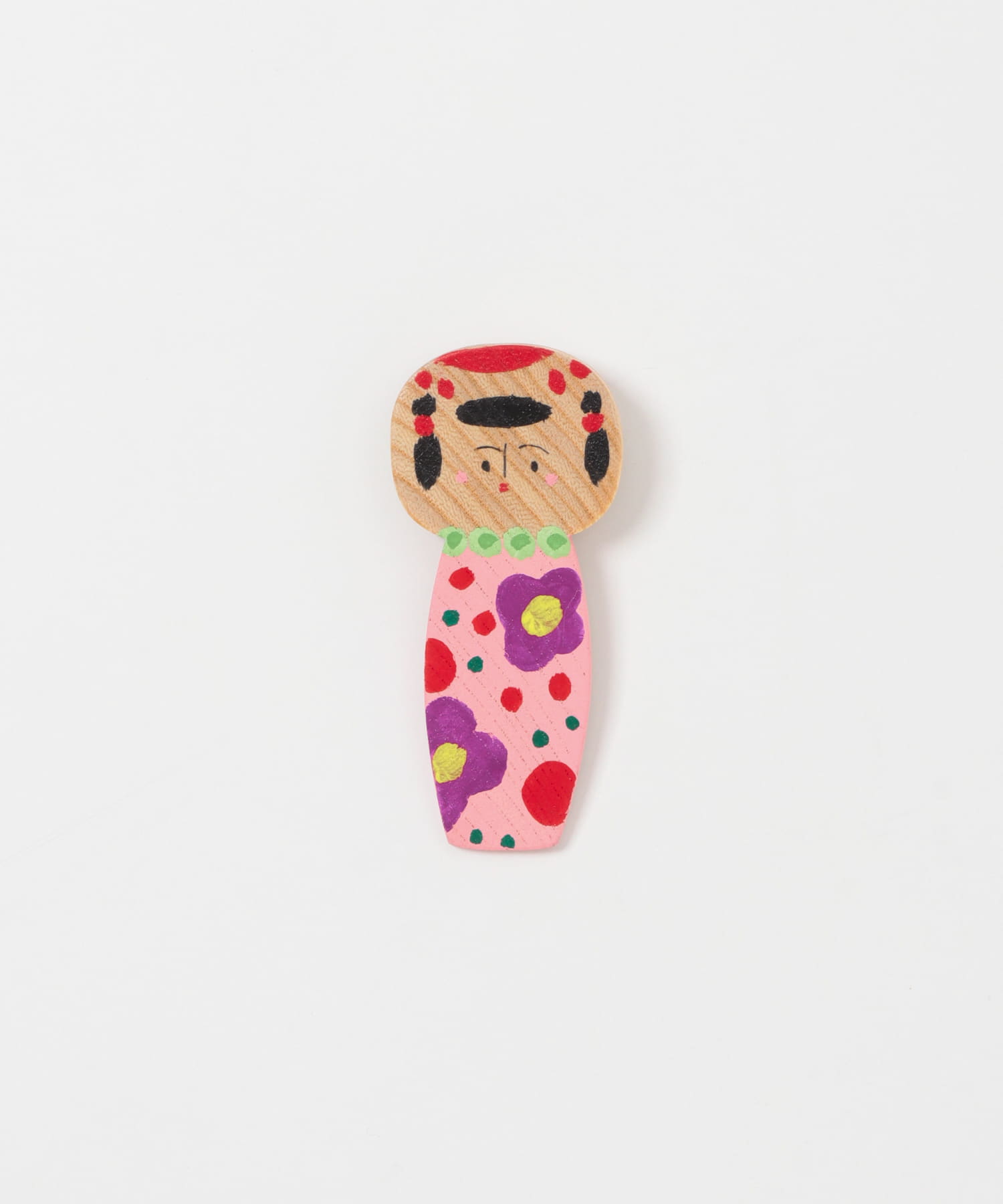 すはらゆう子　こけしブローチ その他2 0