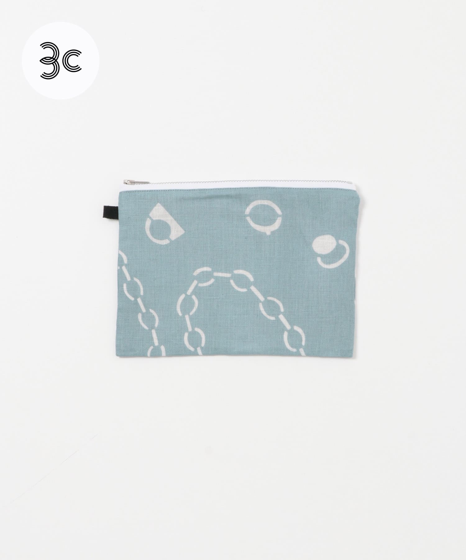 『別注』山崎菜穂子×URBAN RESEARCH　ポーチ　ブルー