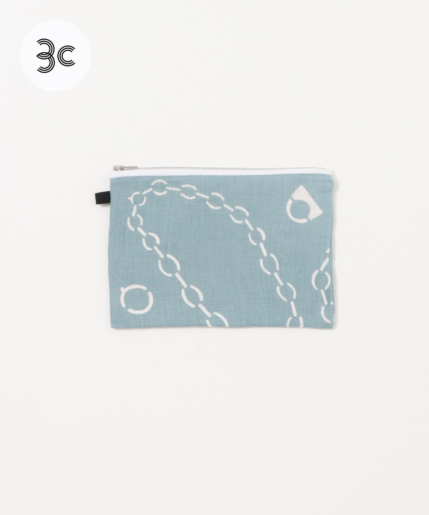 『別注』山崎菜穂子×URBAN RESEARCH　ポーチ　ブルー