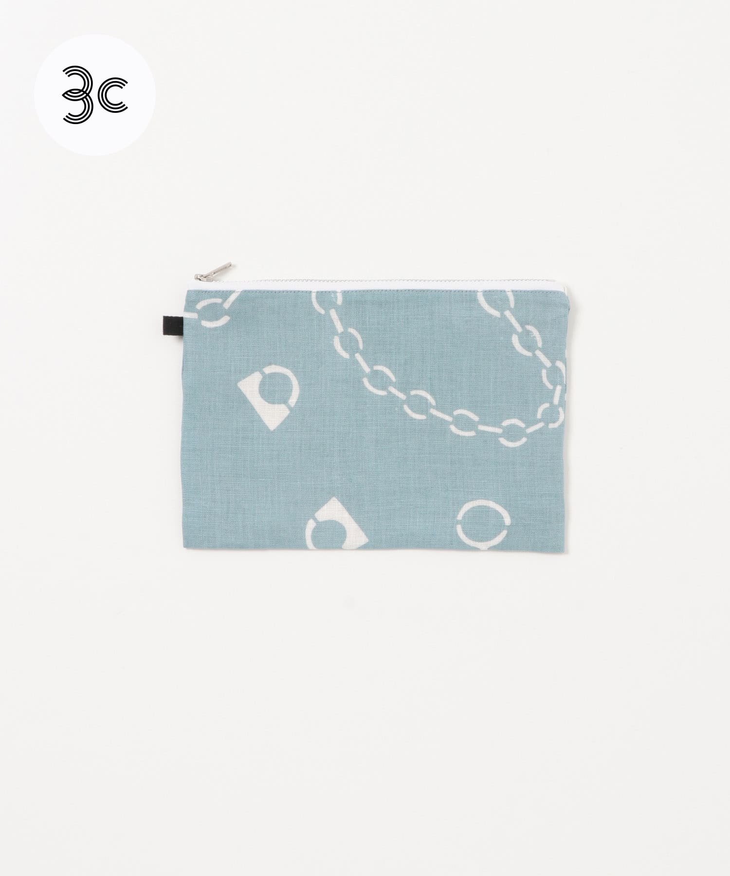 『別注』山崎菜穂子×URBAN RESEARCH　ポーチ　ブルー