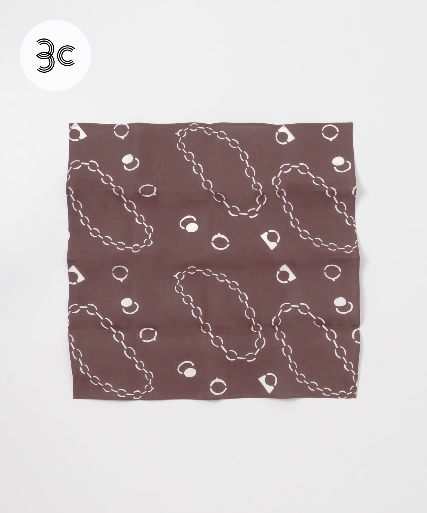 『別注』山崎菜穂子×URBAN RESEARCH　バンダナ　ブラウン