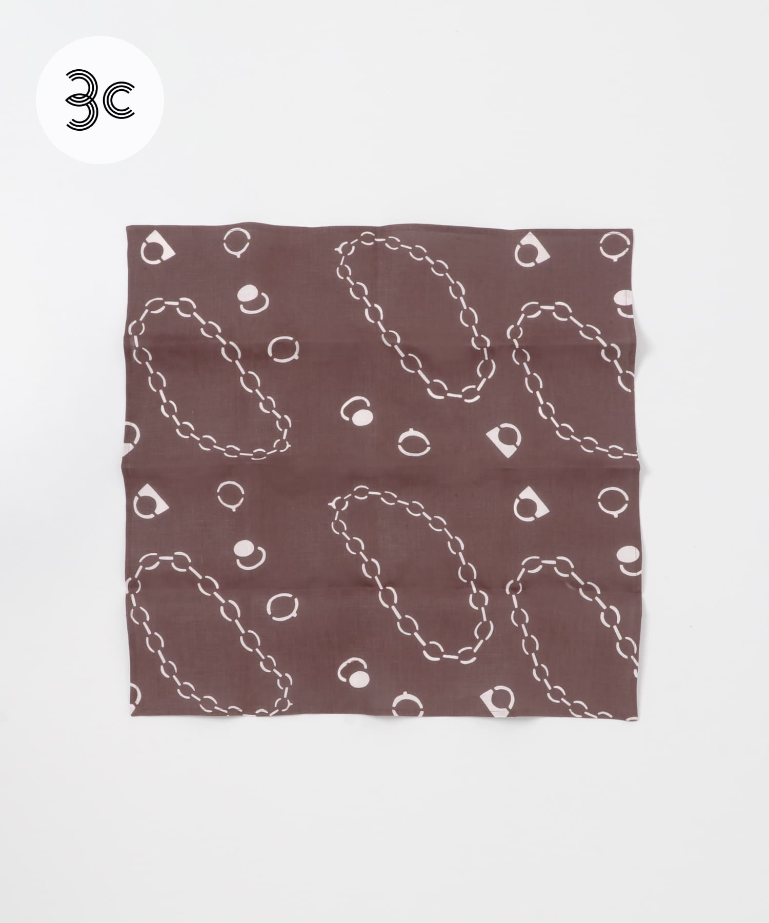 『別注』山崎菜穂子×URBAN RESEARCH　バンダナ　ブラウン