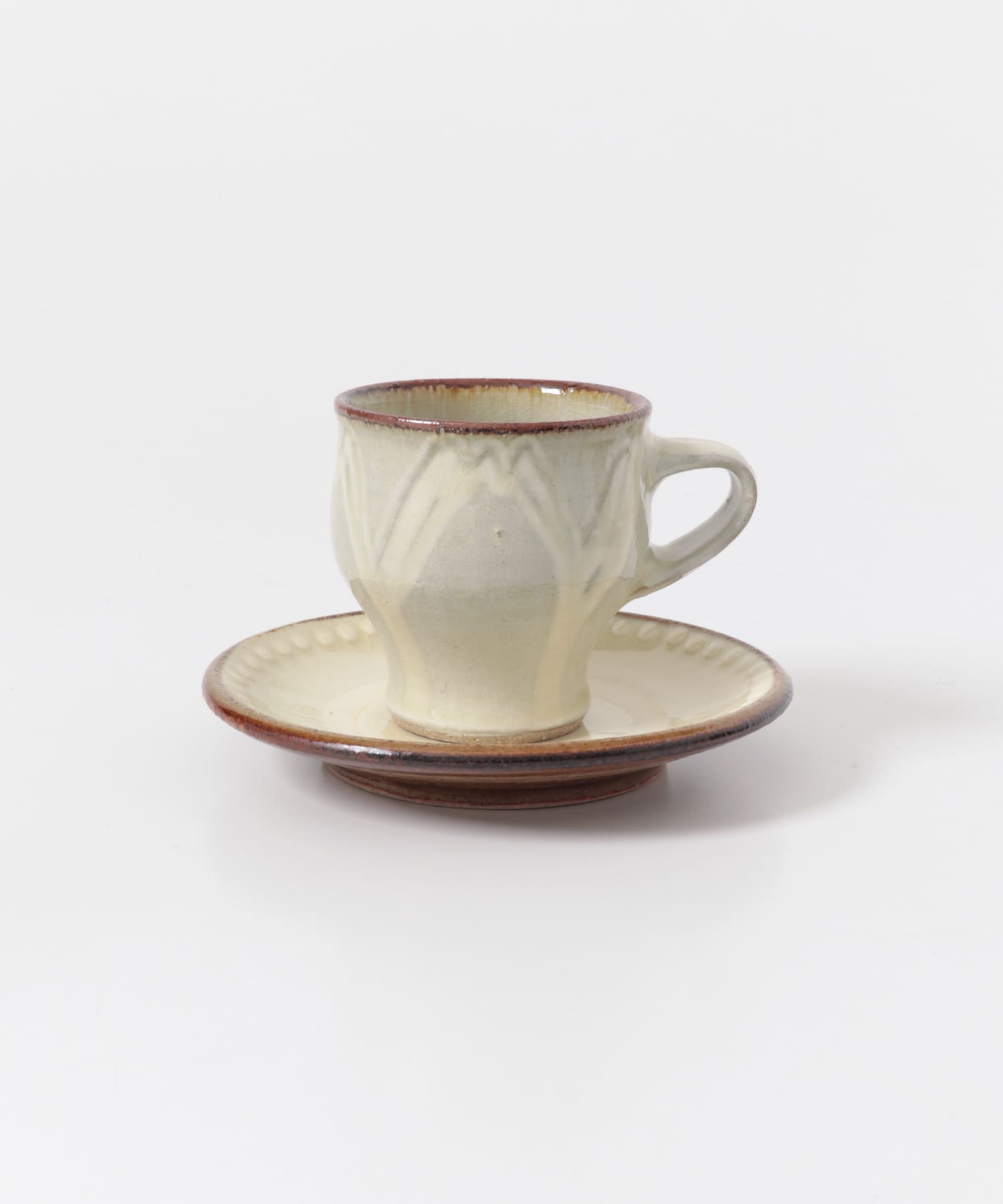 小代焼井上尚之　カップアンドソーサー その他1 -