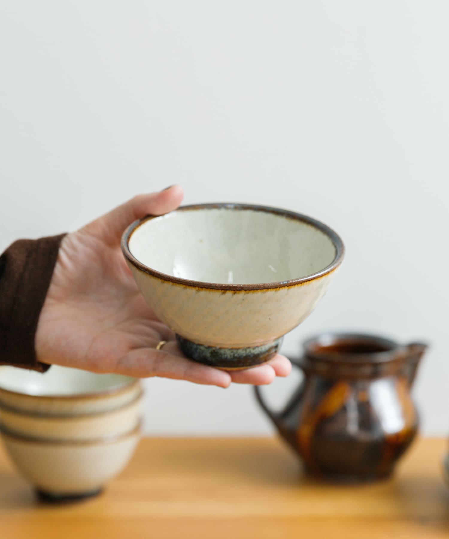 小代焼井上尚之　飯椀小