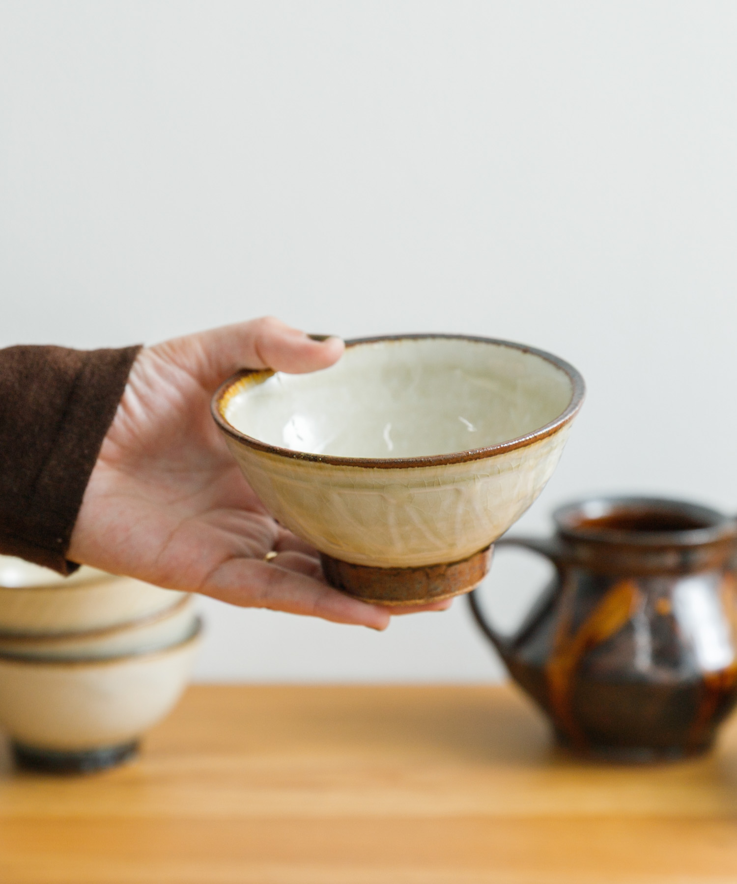 小代焼井上尚之　飯椀小