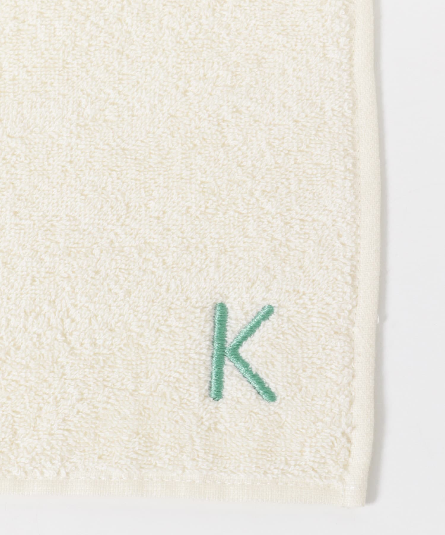 『UR TECH』イニシャルハンドタオル K 25×25