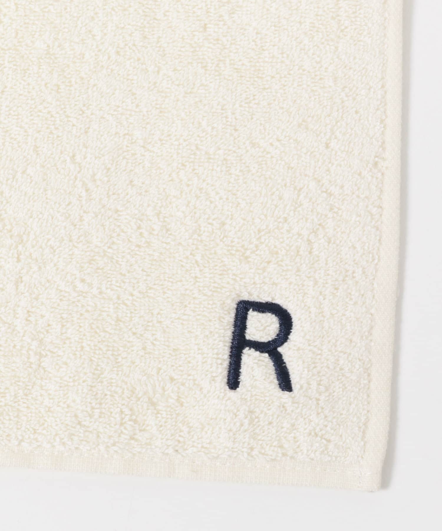 『UR TECH』イニシャルハンドタオル R 25×25