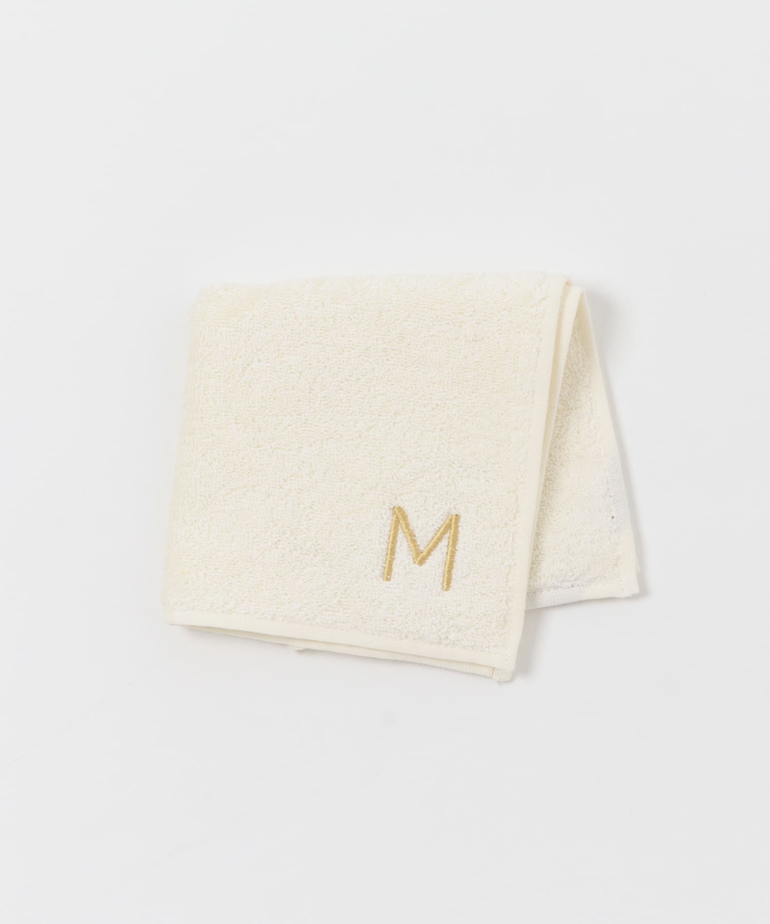 『UR TECH』イニシャルハンドタオル M 25×25