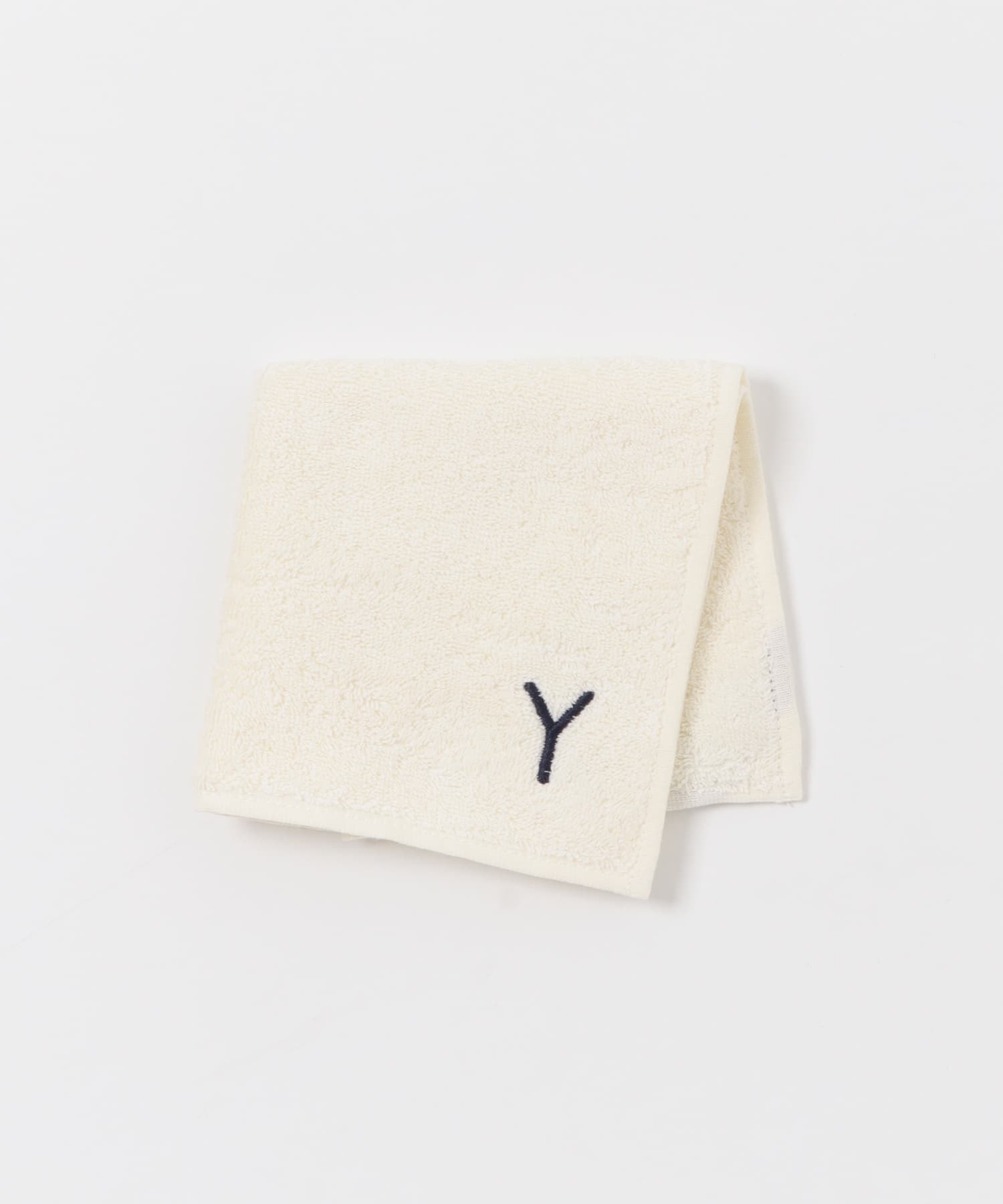 『UR TECH』イニシャルハンドタオル Y 25×25