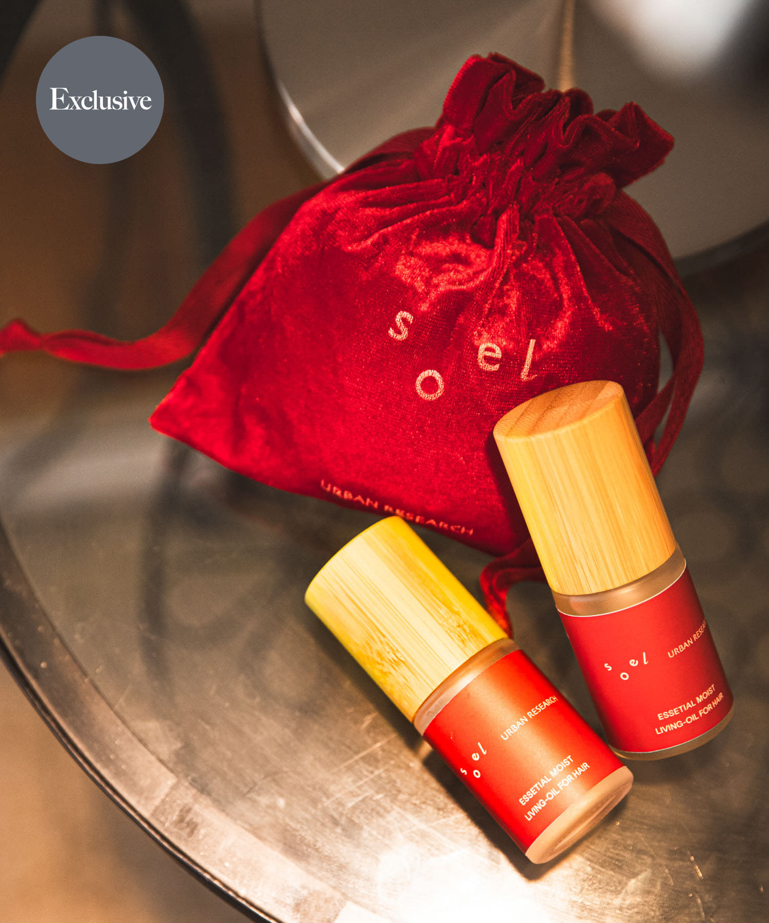 『別注』soel ×URBAN RESEARCH　ヘアオイル