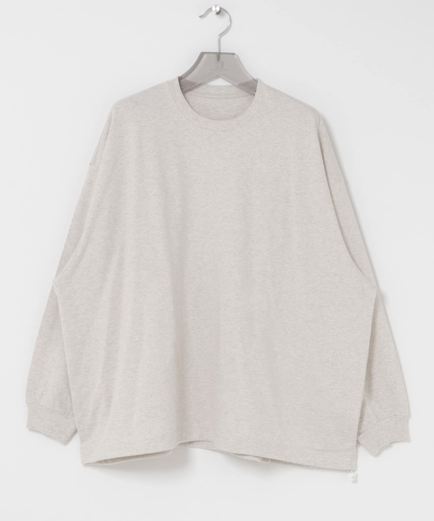 dDdDdDd　BIG DRAWSTRING LONG-SLEEVE T-SHIRTS