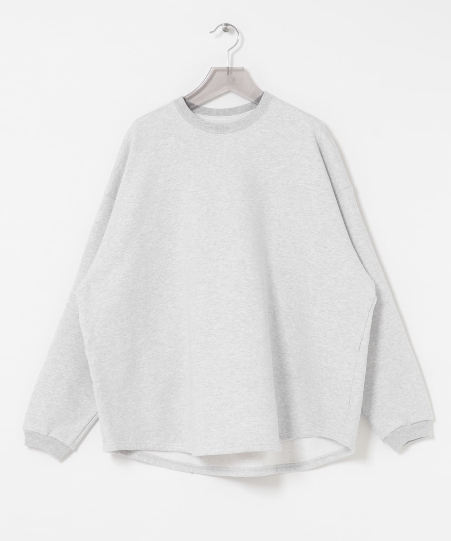 dDdDdDd　SUPER BIG CREW SWEAT M.GRAY S