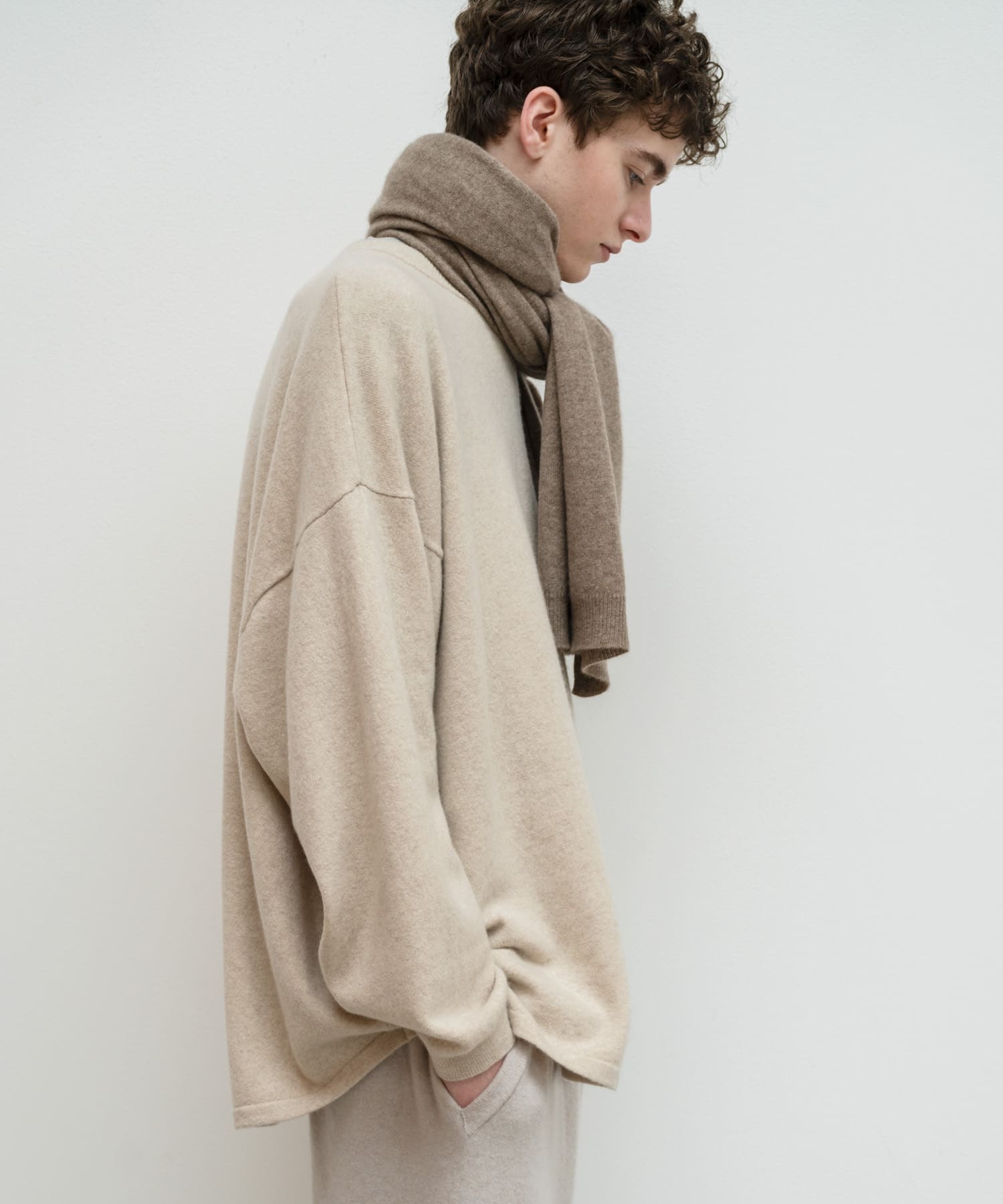 dDdDdDd　CASHMERE SUPER BIG CREW