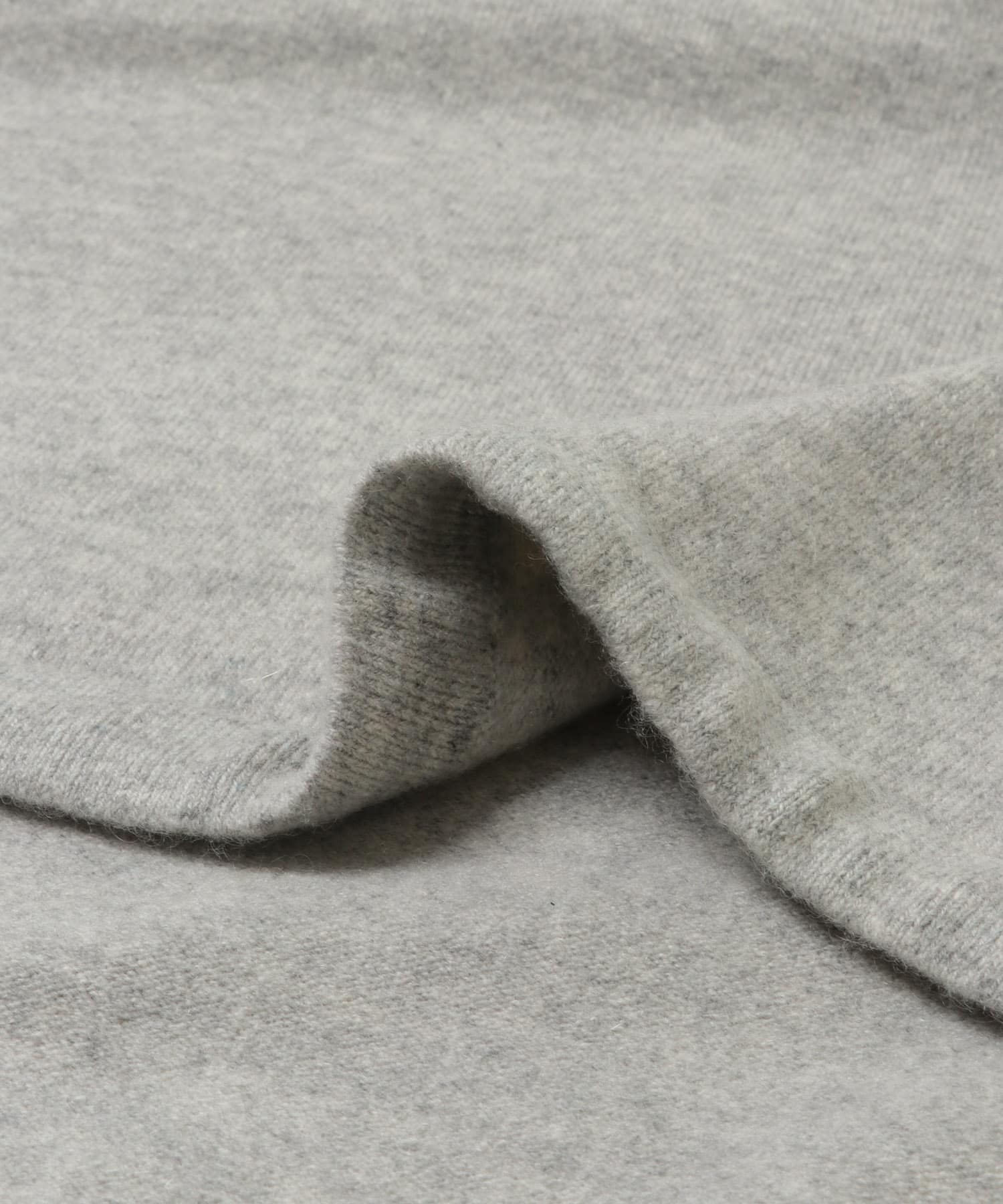 dDdDdDd CASHMERE BIG LONG-SLEEVE T-SHIRTS(S OFF BEIGE): トップス