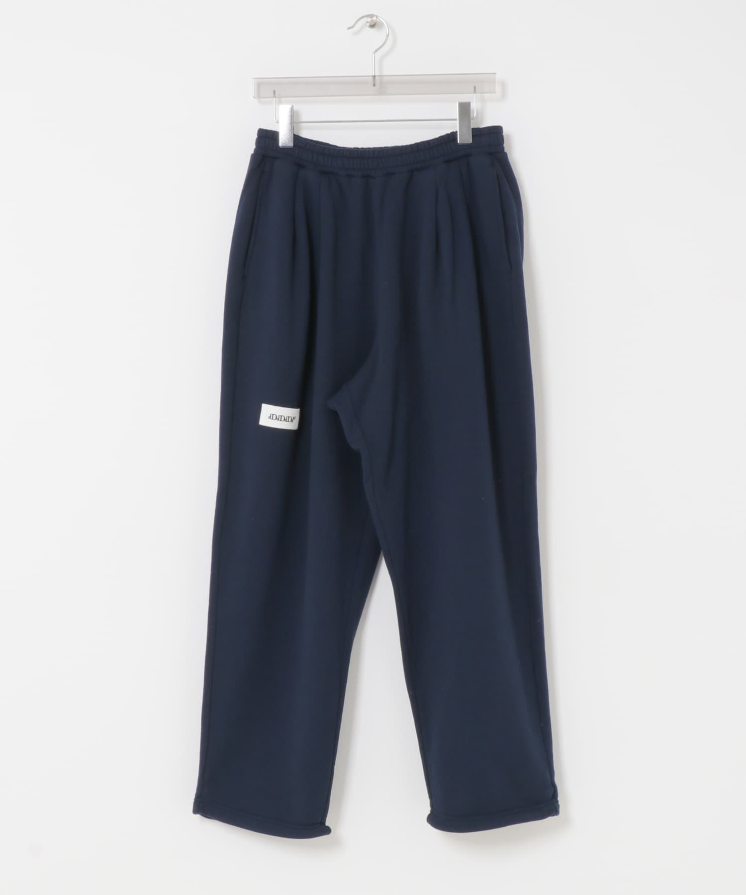 dDdDdDd　WIDE TAPERED SWEAT PANTS NAVY S