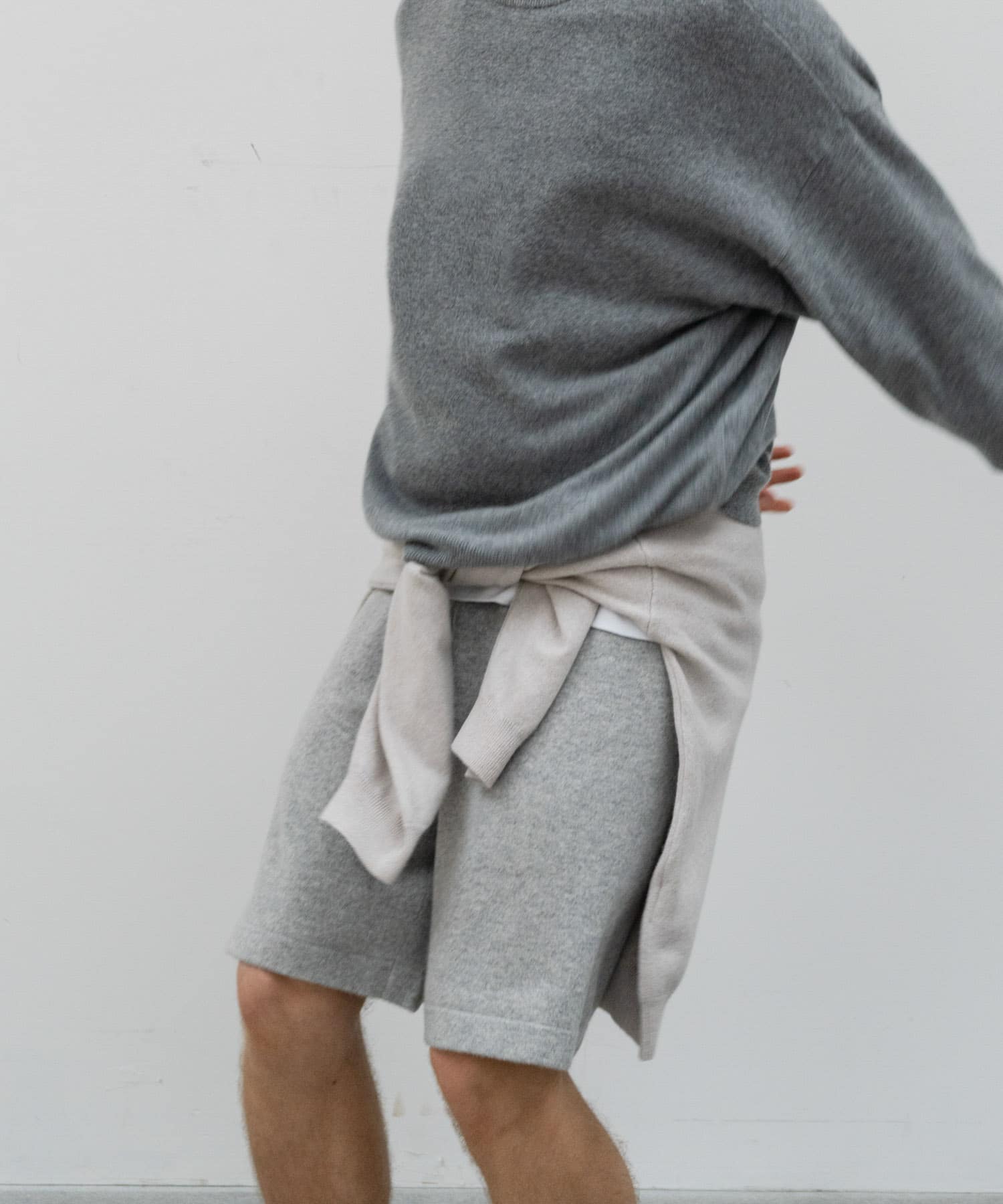 dDdDdDd　CASHMERE WIDE SHORTS