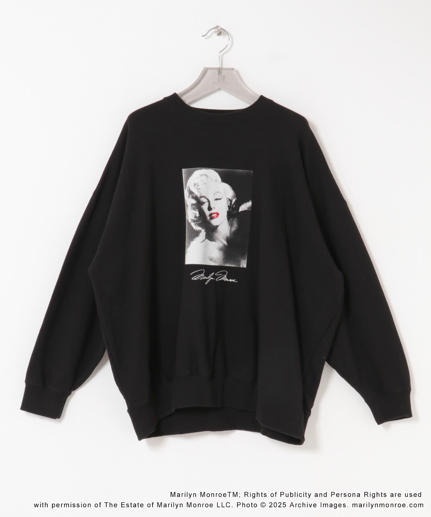 『別注』GOOD ROCK SPEED×URBAN RESEARCH　MARILYN MONROE SWEAT BLACK M