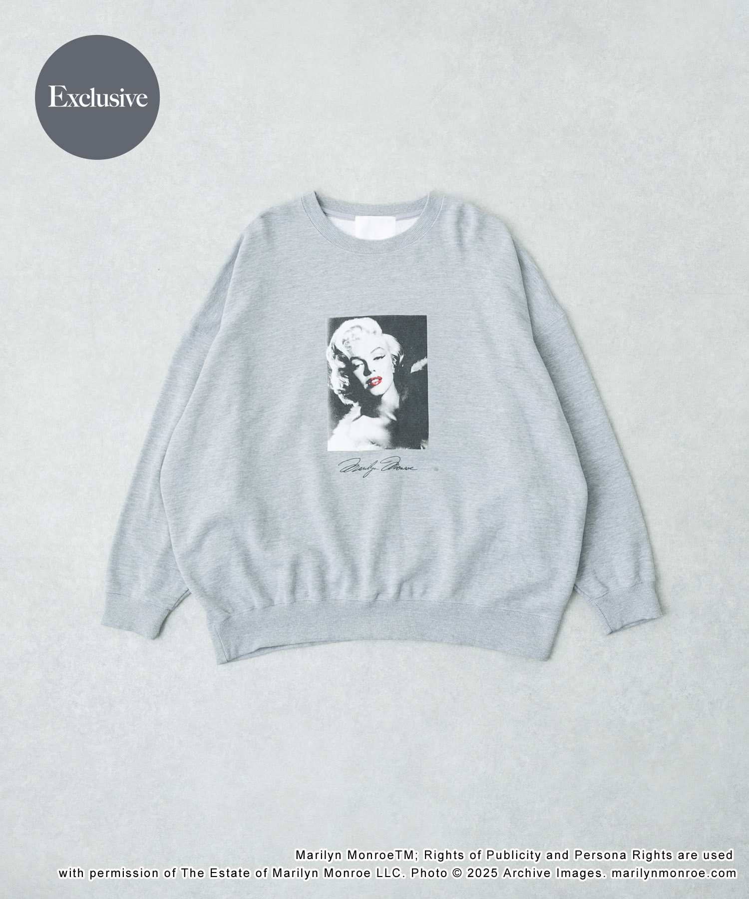 『別注』GOOD ROCK SPEED×URBAN RESEARCH　MARILYN MONROE SWEAT