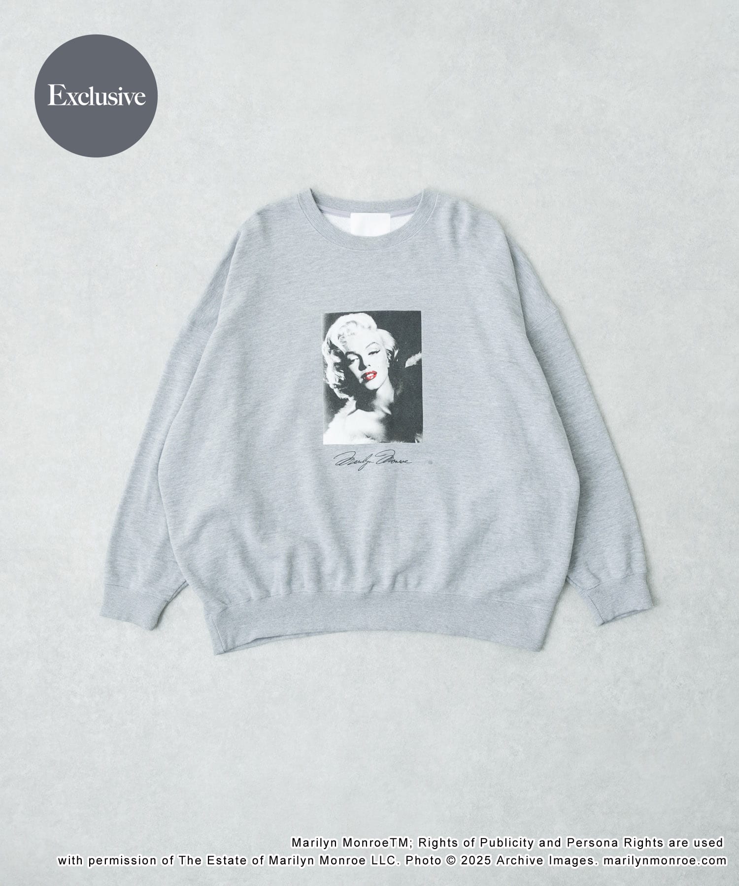 『別注』GOOD ROCK SPEED×URBAN RESEARCH　MARILYN MONROE SWEAT