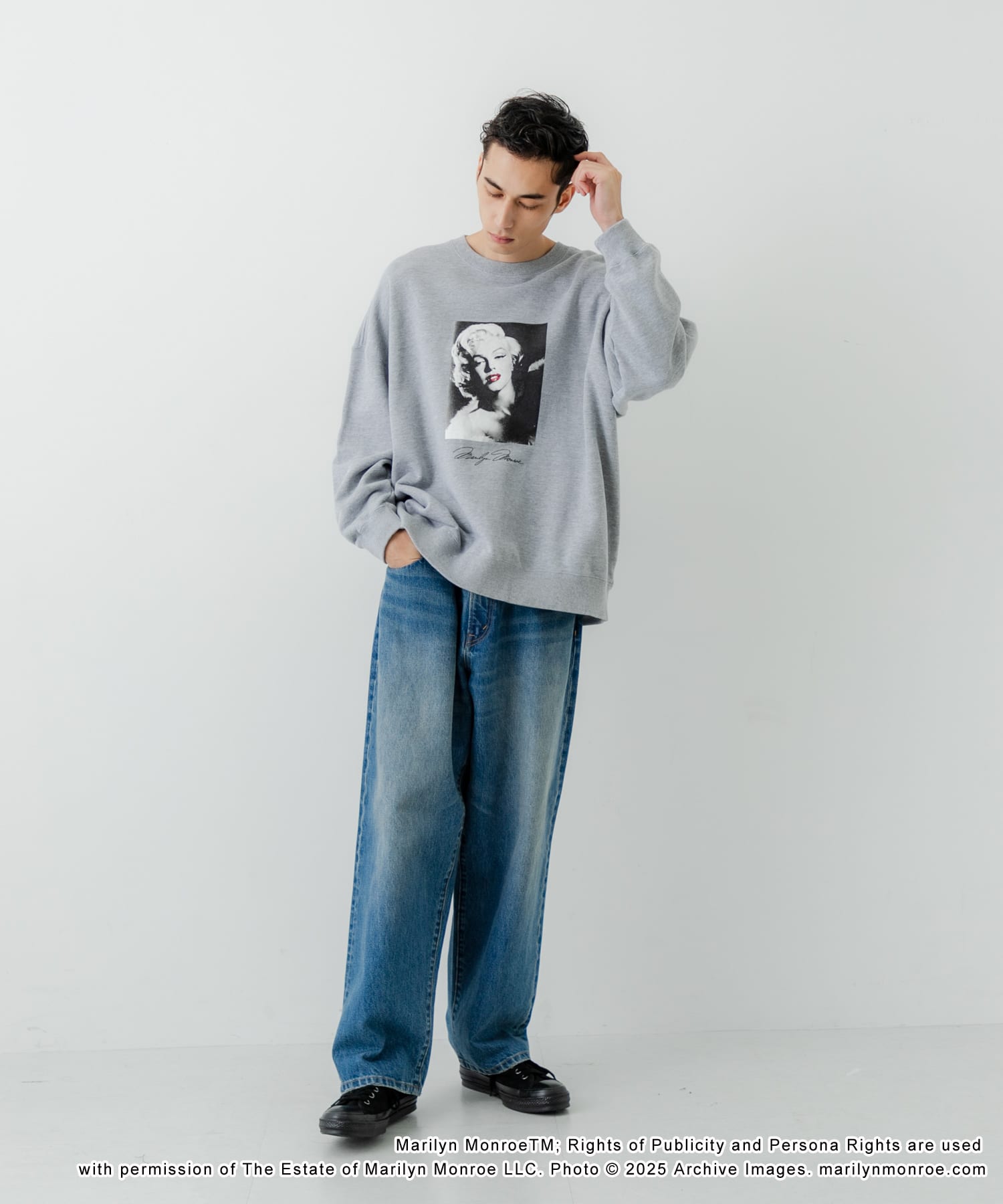 身長：181cm サイズ：L