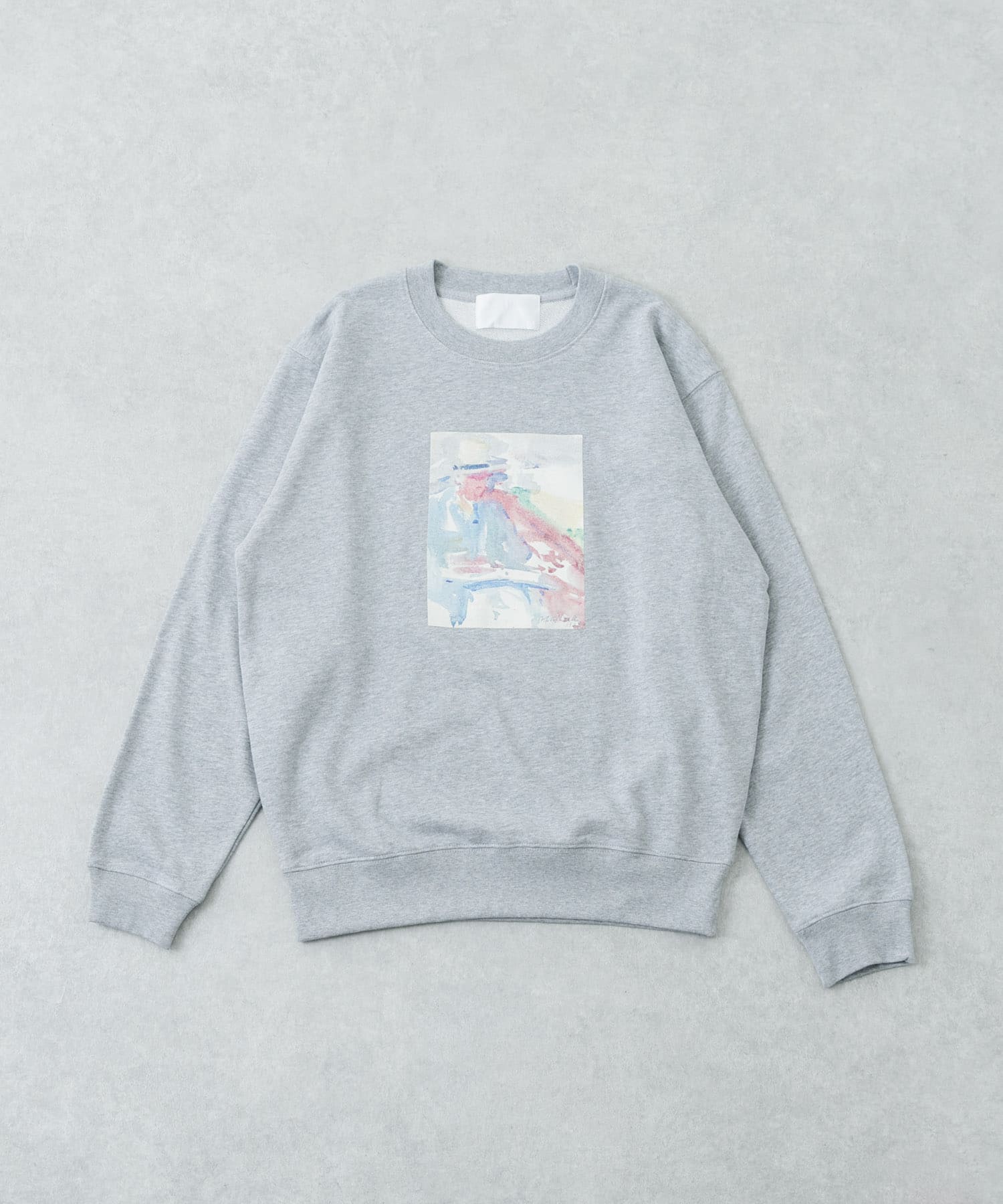 SASSAFRAS ササフラス NIGHT FLASH BORDER SWEAT SASSAFRAS ササフラス NIGHT FLASH BORDER SWEAT メンズ SASSAFRAS