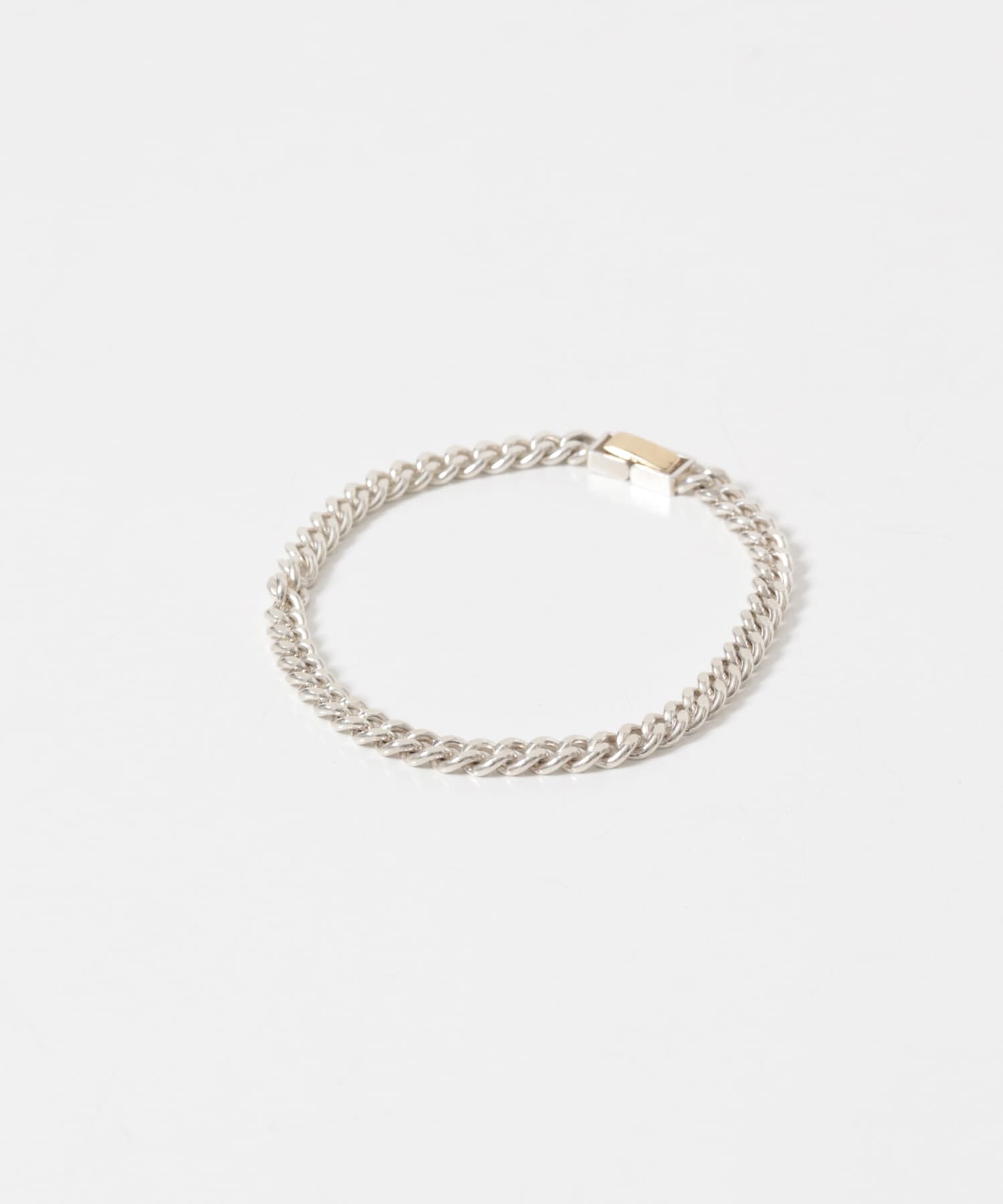 GIGI ARTEMIS Tiny gourmette bracelet(190 SIL/GOLD): アクセサリー