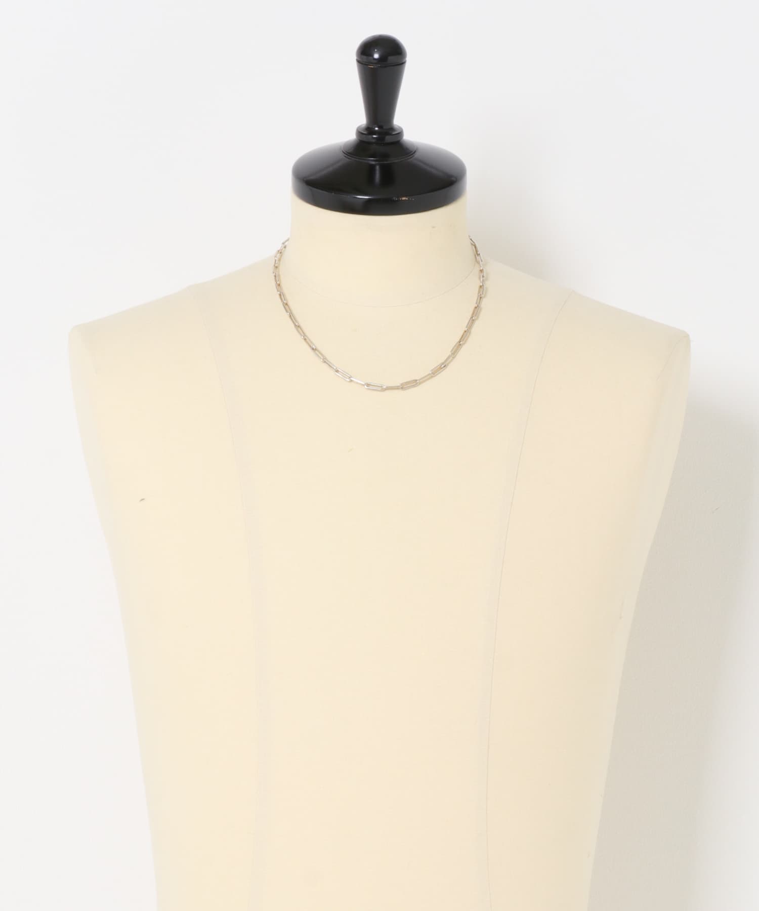 GIGI　ARTEMIS boned chain necklace SIL/GOLD 500